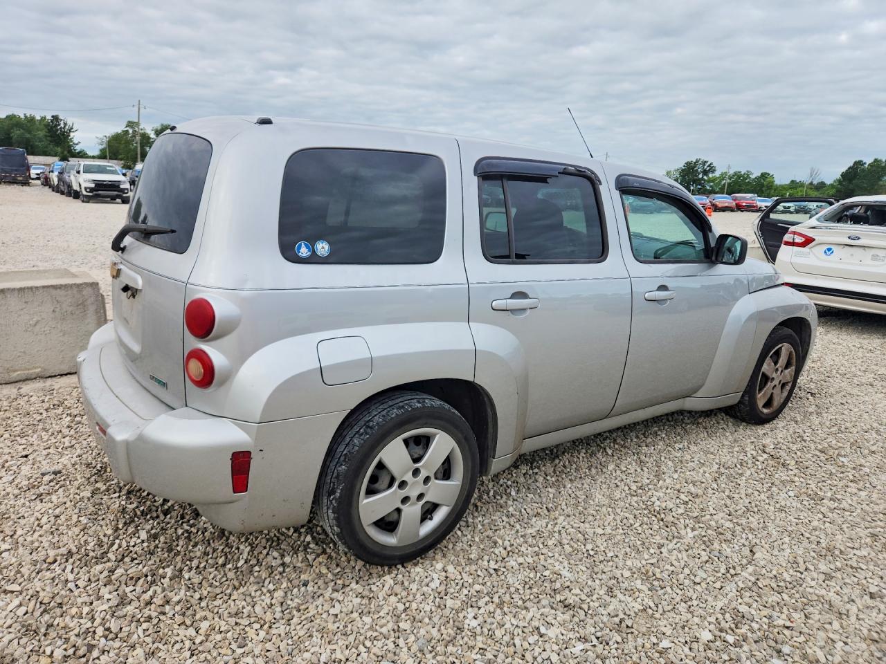 2010 Chevrolet Hhr Ls Silver vin: 3GNBAADB7AS551681