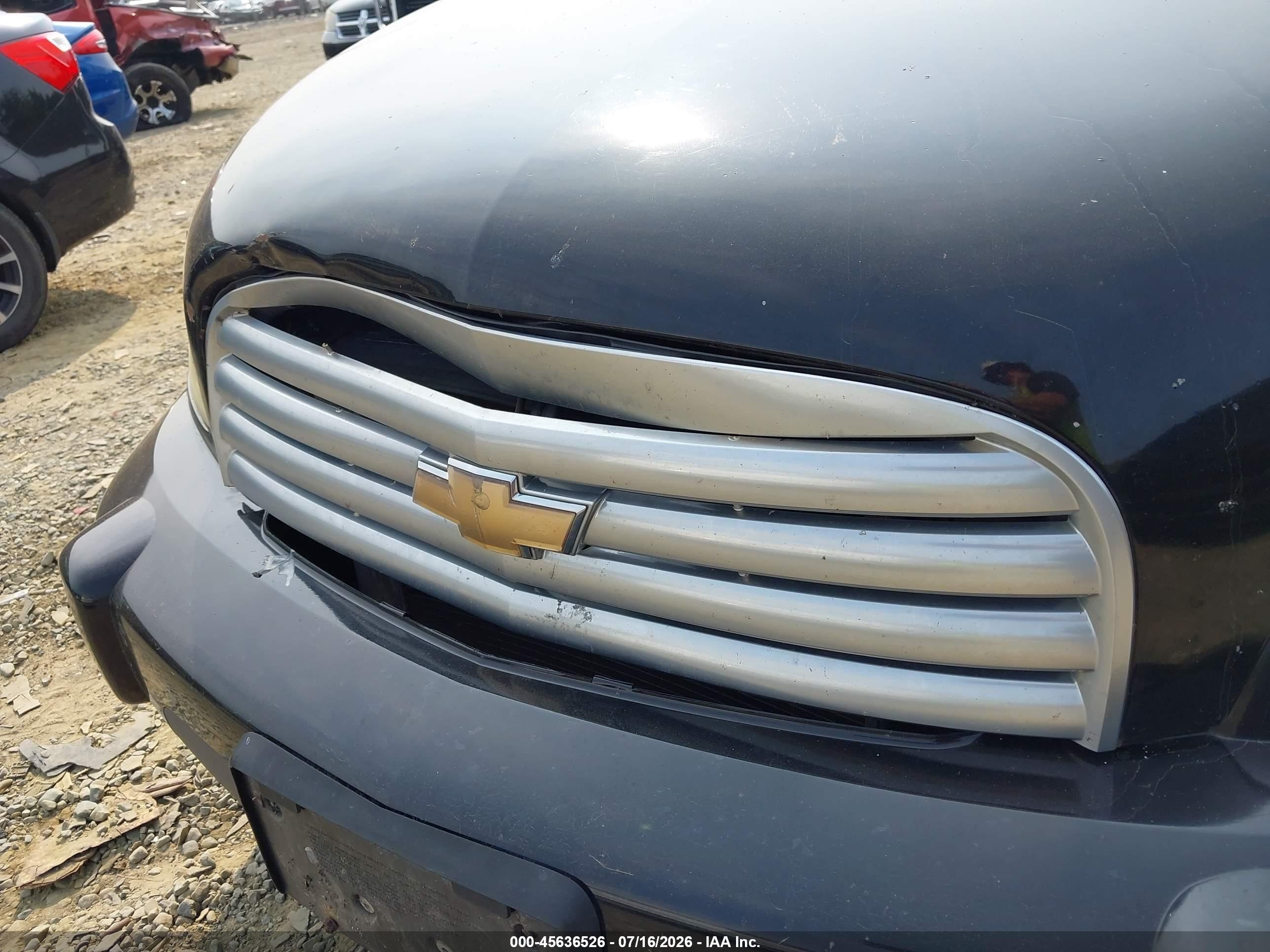 2010 Chevrolet Hhr Ls Черный vin: 3GNBAADB7AS623849
