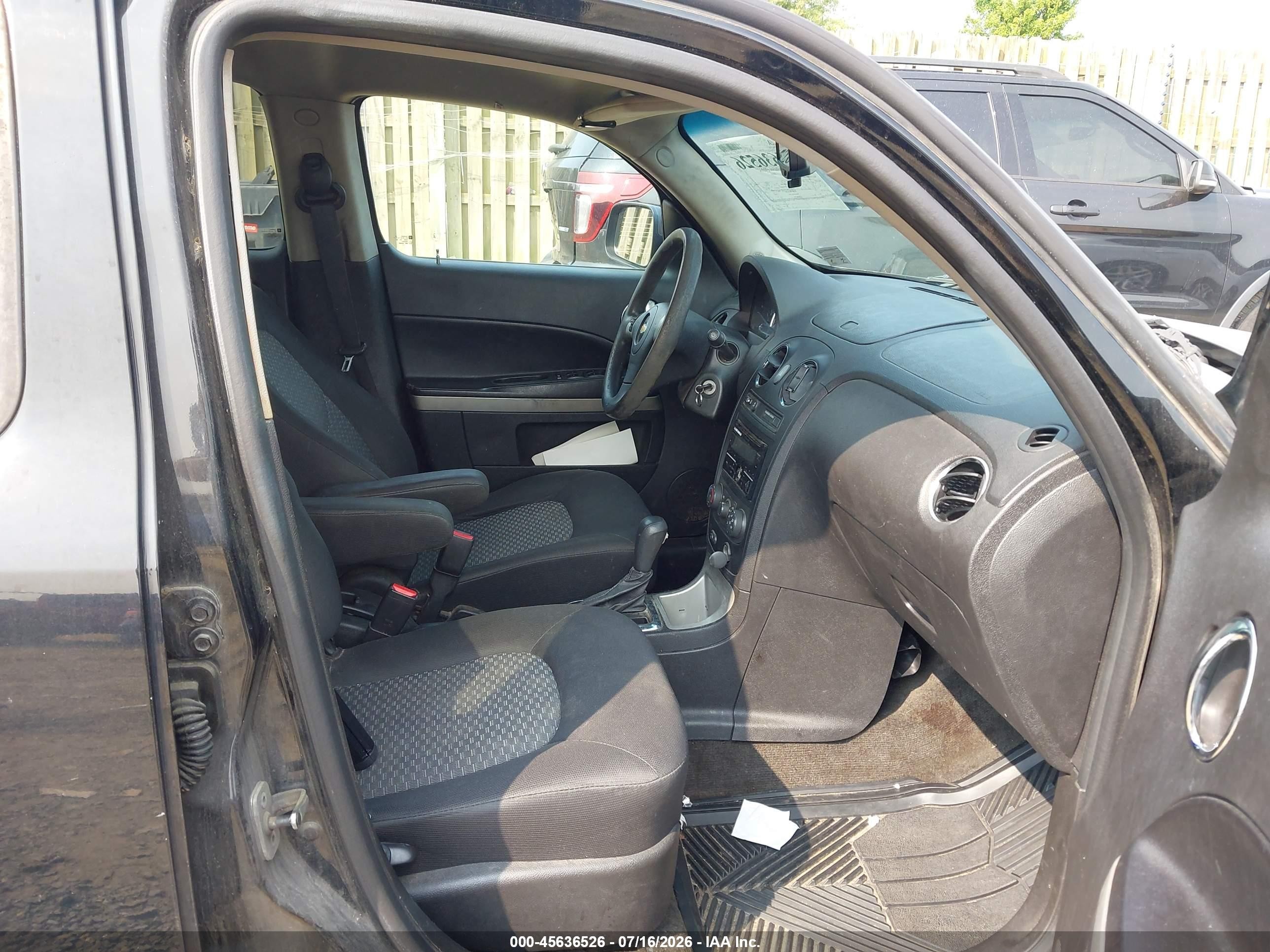 2010 Chevrolet Hhr Ls Черный vin: 3GNBAADB7AS623849