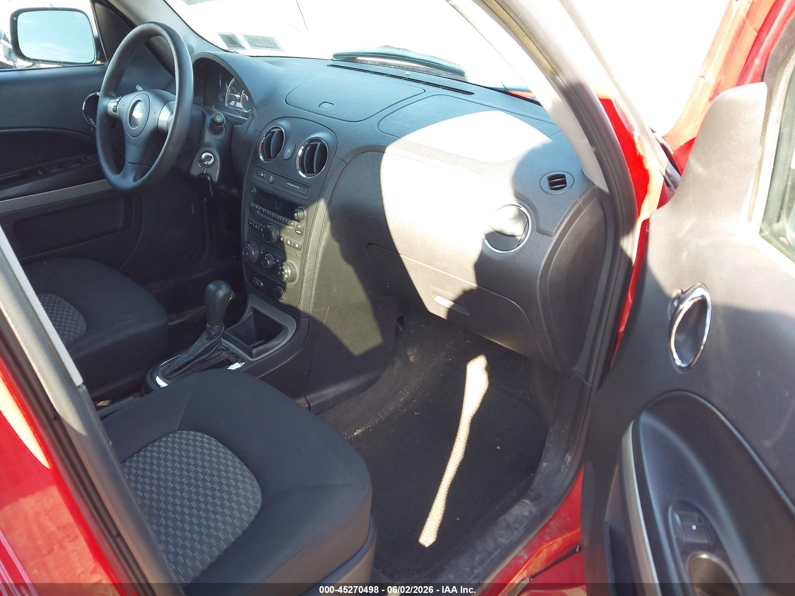 2010 Chevrolet Hhr Ls Red vin: 3GNBAADB8AS524232