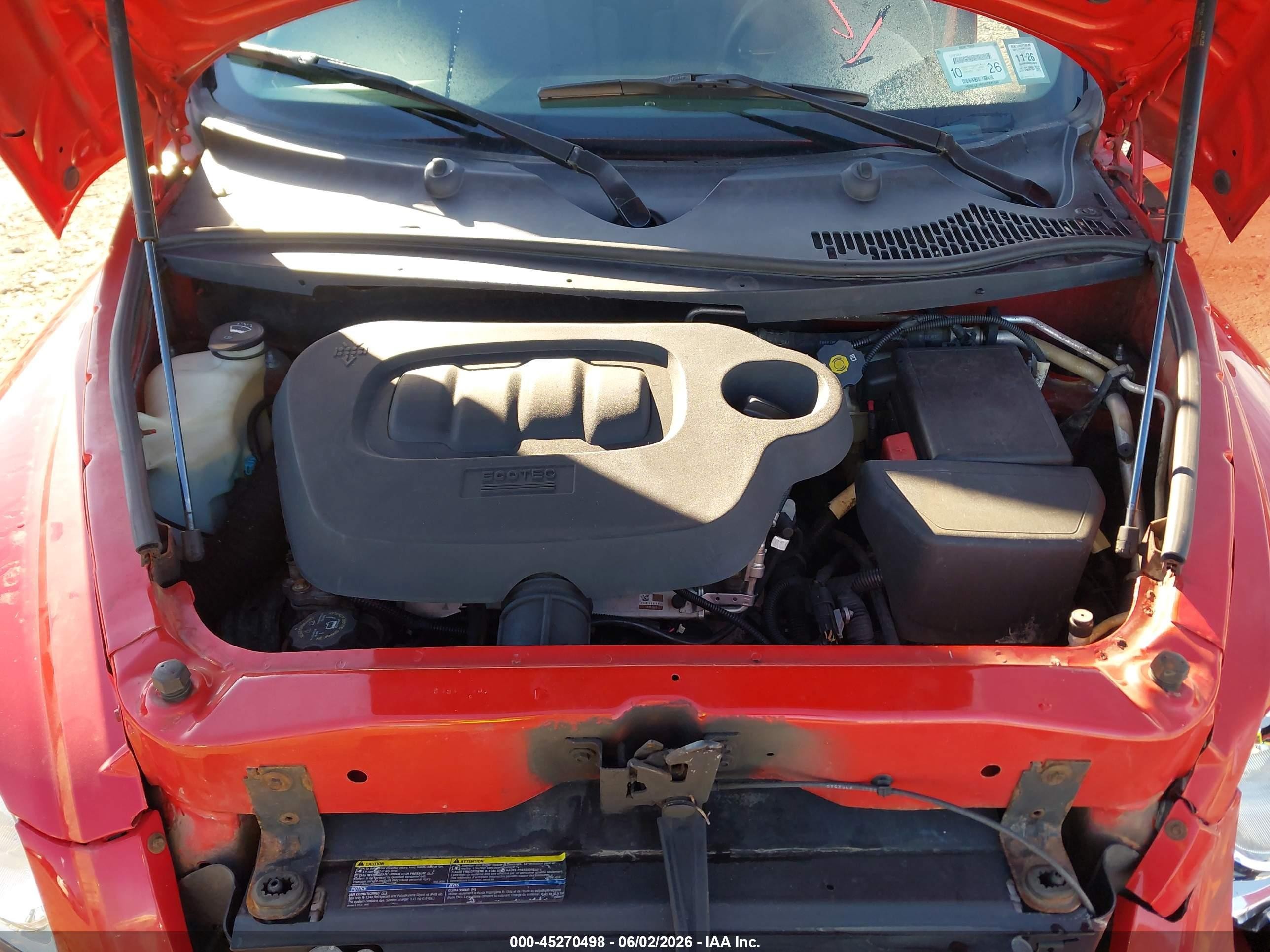 2010 Chevrolet Hhr Ls Red vin: 3GNBAADB8AS524232