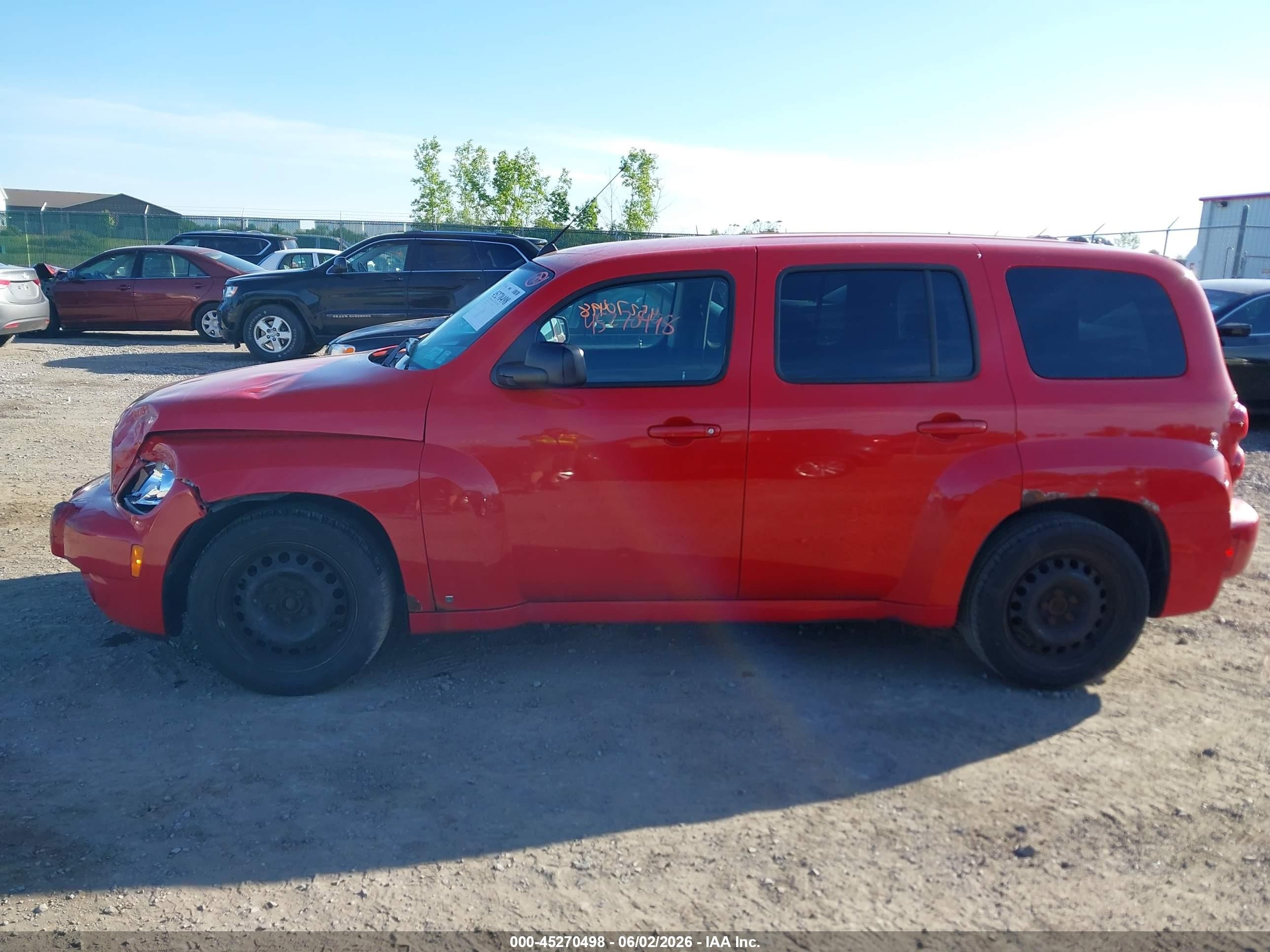 2010 Chevrolet Hhr Ls Red vin: 3GNBAADB8AS524232