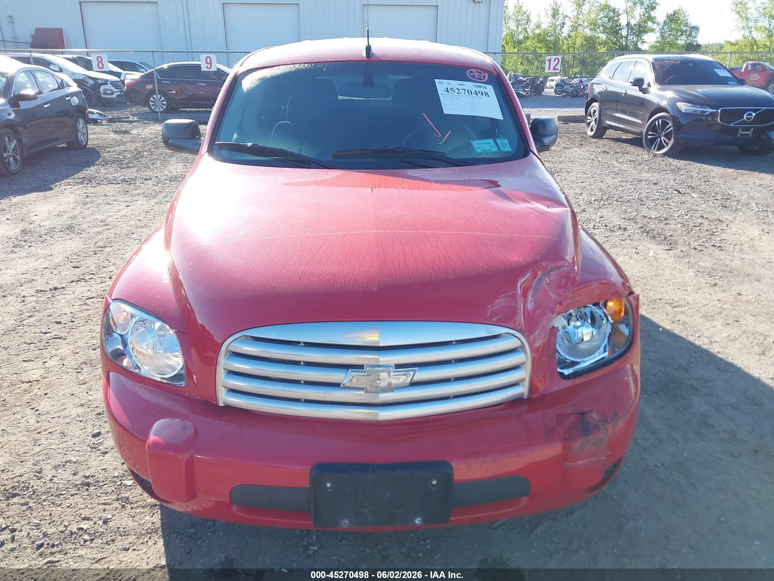 2010 Chevrolet Hhr Ls Red vin: 3GNBAADB8AS524232