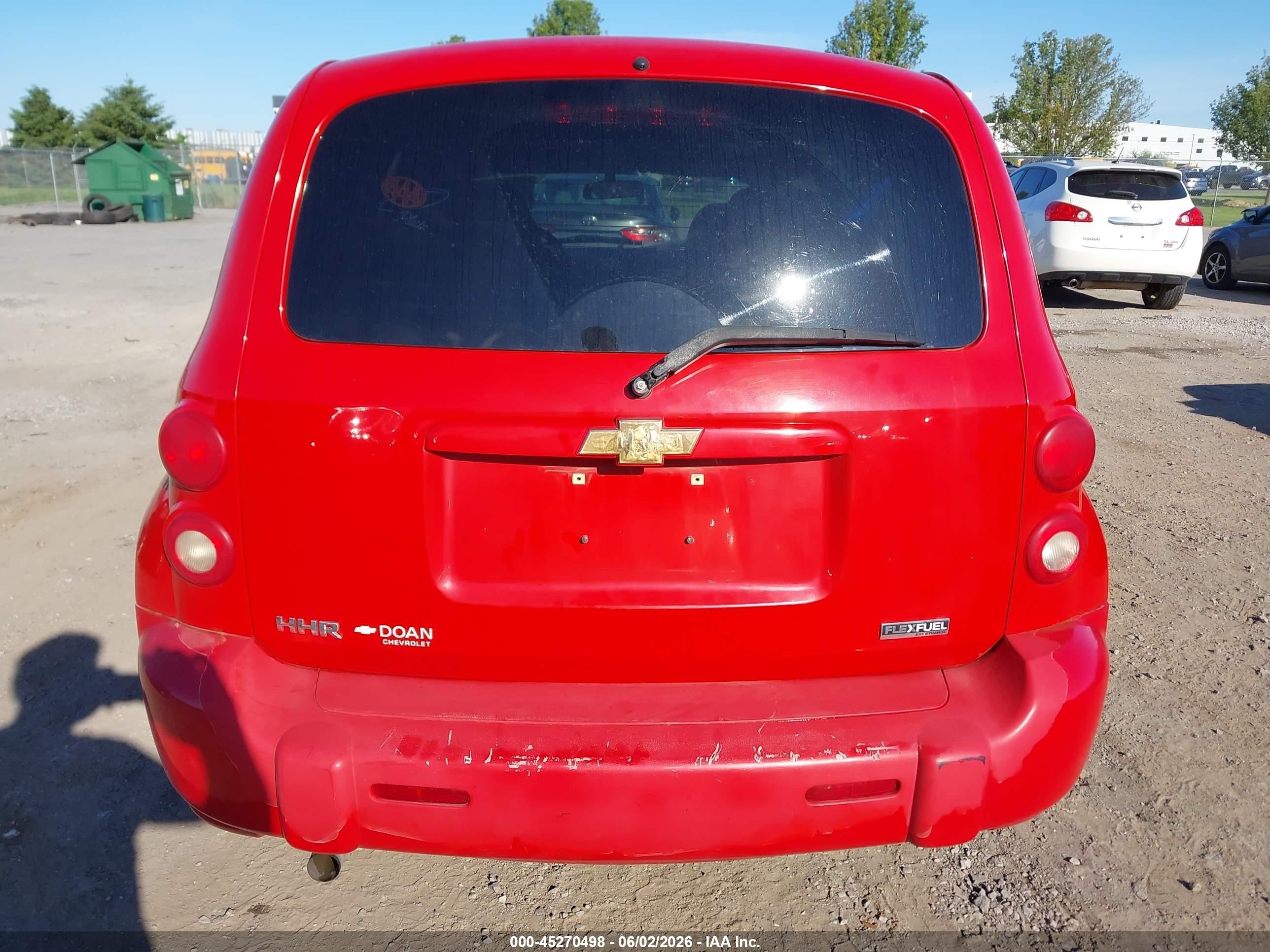 2010 Chevrolet Hhr Ls Red vin: 3GNBAADB8AS524232