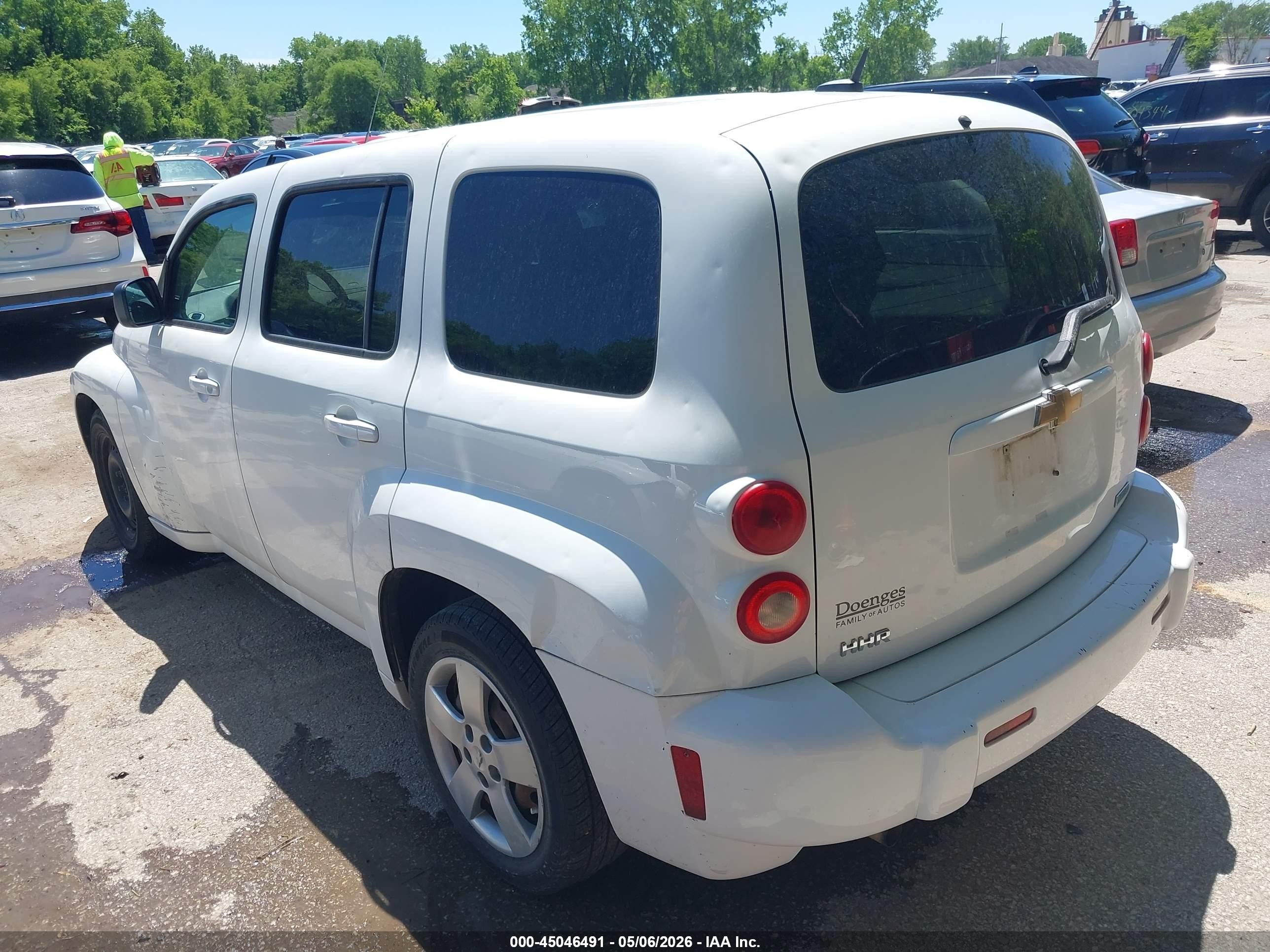 2010 Chevrolet Hhr Ls Белый vin: 3GNBAADBXAS570855