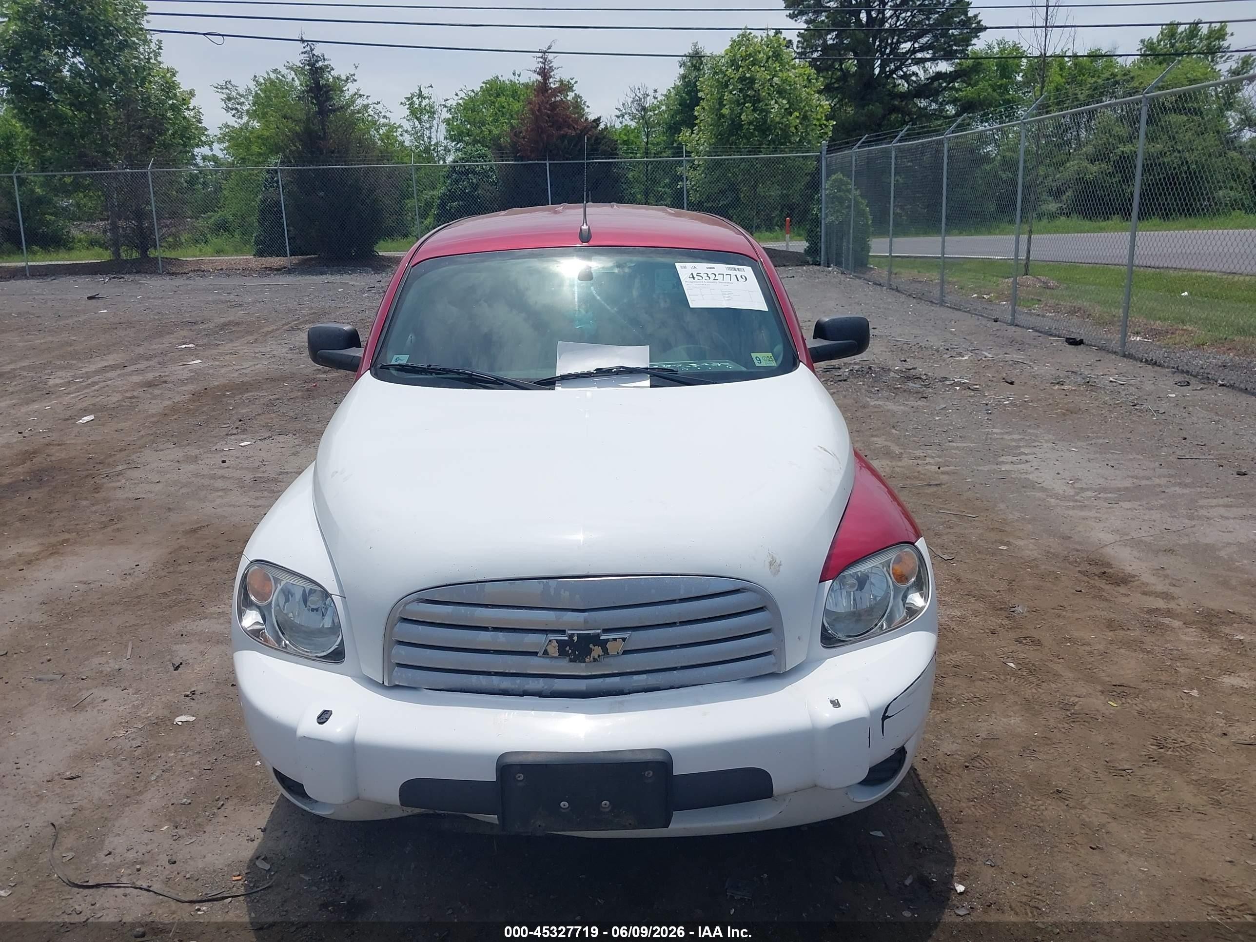2011 Chevrolet Hhr Ls Red vin: 3GNBAAFW3BS553476