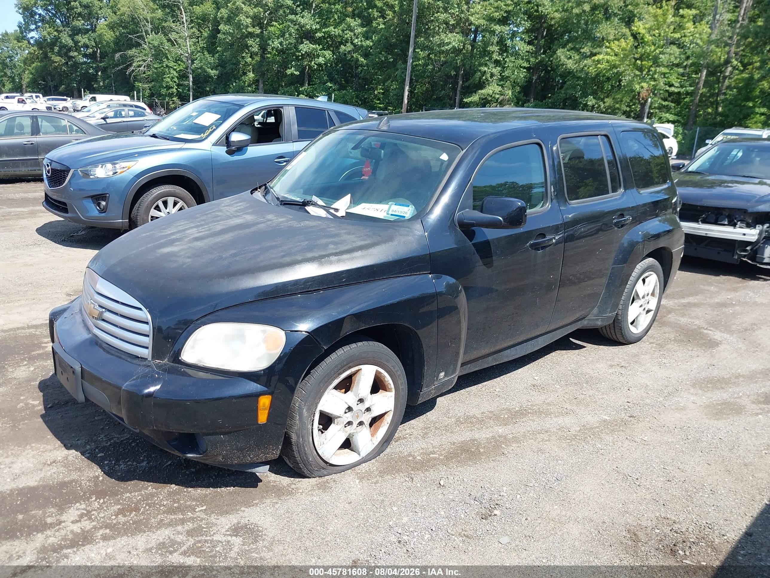 2010 Chevrolet Hhr Lt Black vin: 3GNBABDB0AS511402