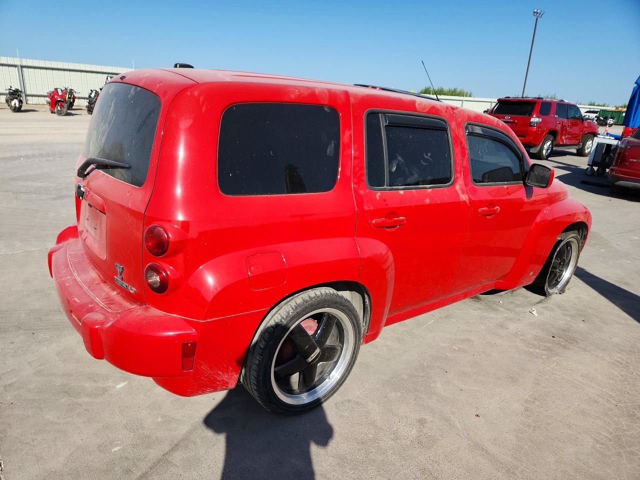 2010 Chevrolet Hhr Lt Red vin: 3GNBABDB0AS533271