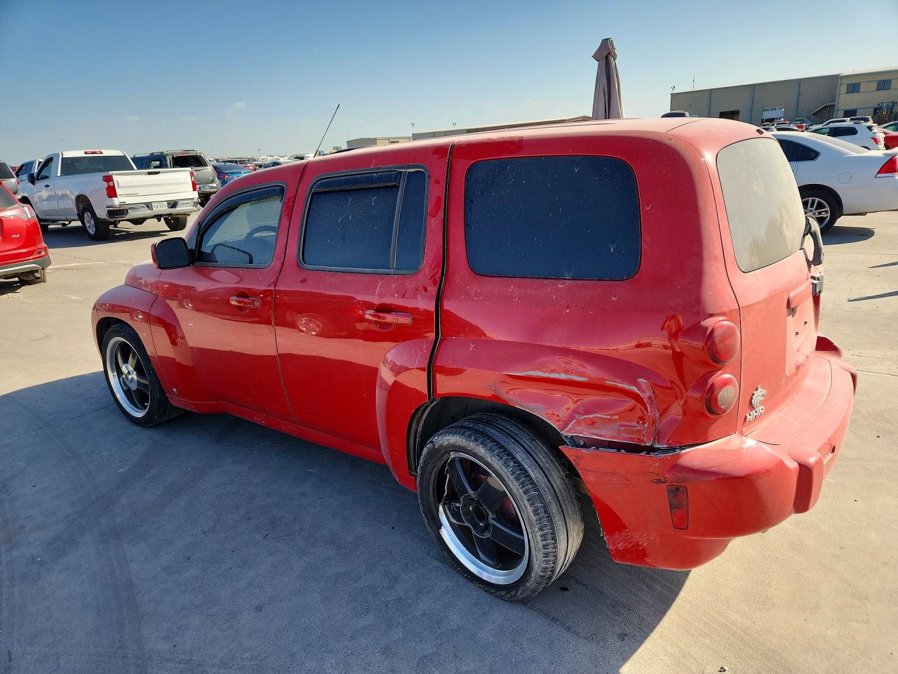 2010 Chevrolet Hhr Lt Red vin: 3GNBABDB0AS533271