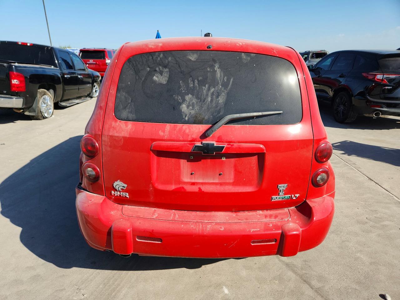 2010 Chevrolet Hhr Lt Red vin: 3GNBABDB0AS533271