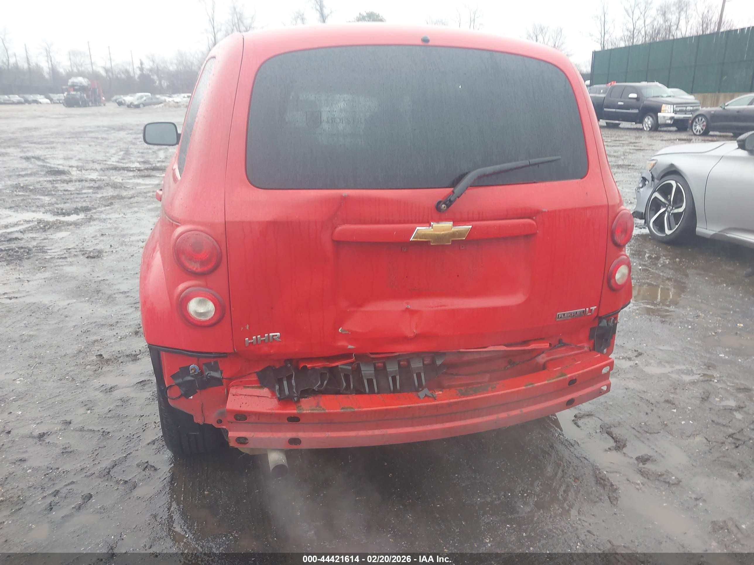 2010 Chevrolet Hhr Lt Red vin: 3GNBABDB0AS605814