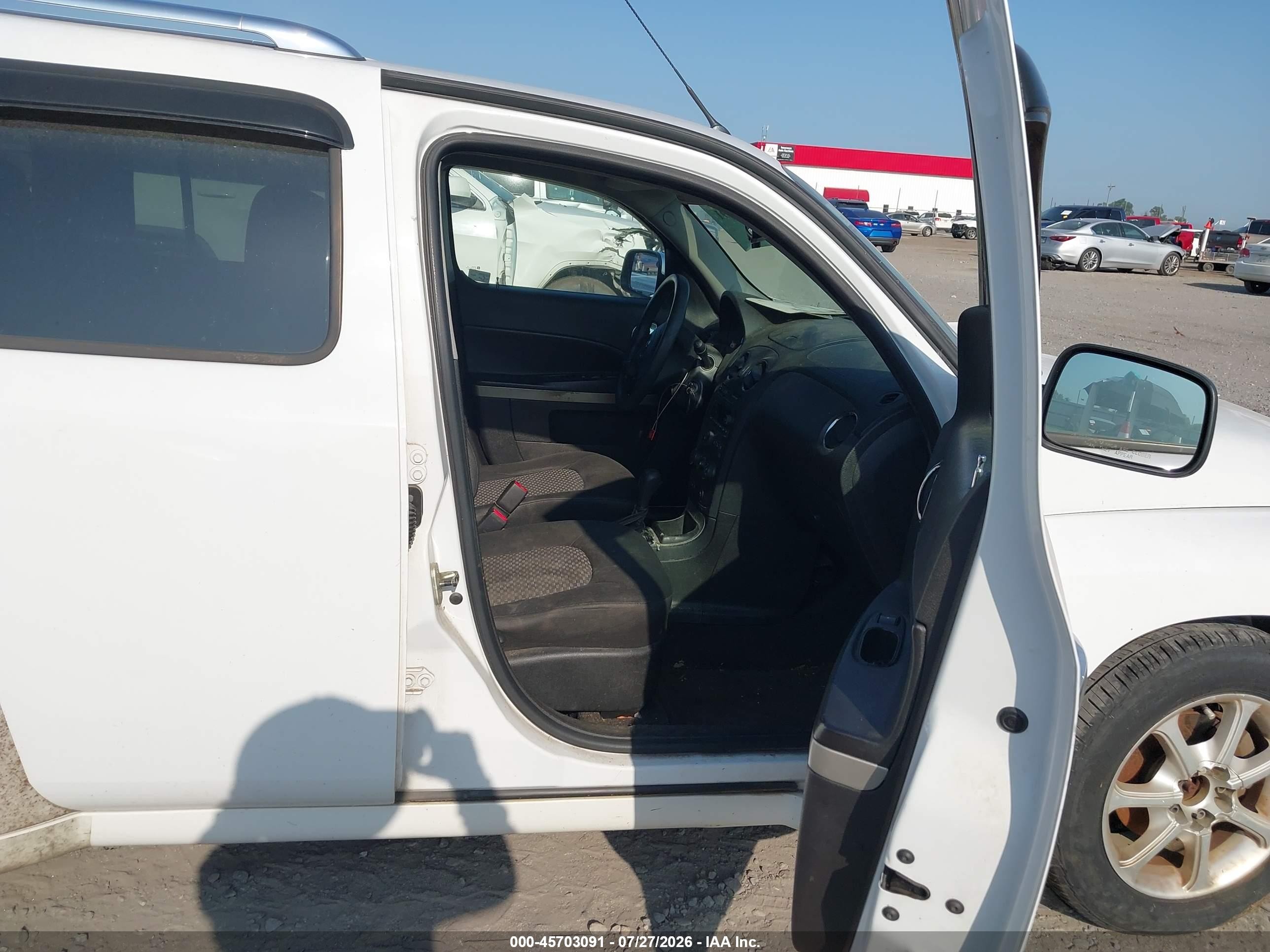 2010 Chevrolet Hhr Lt White vin: 3GNBABDB0AS624458