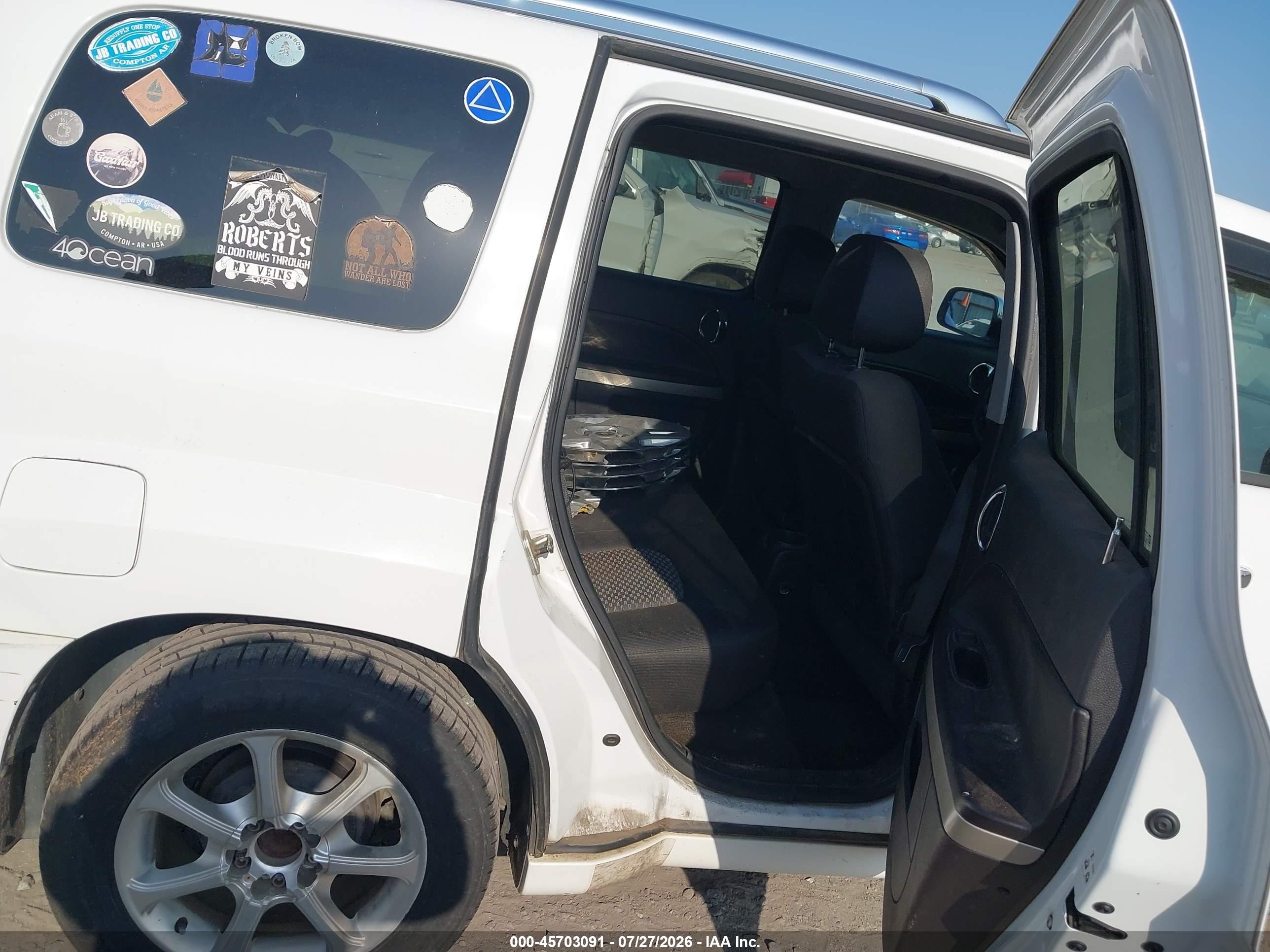 2010 Chevrolet Hhr Lt White vin: 3GNBABDB0AS624458