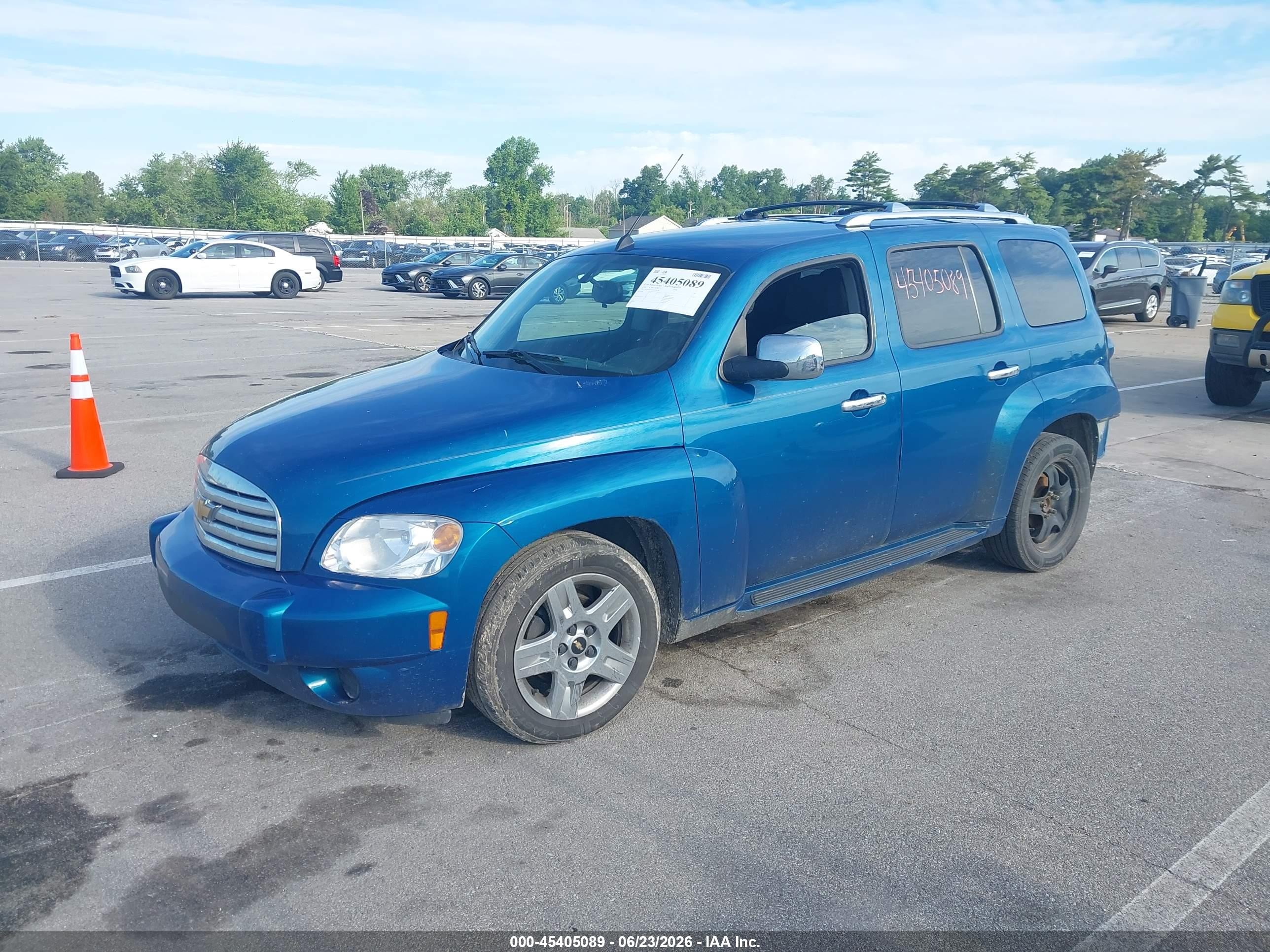 2010 Chevrolet Hhr Lt Blue vin: 3GNBABDB1AS548538