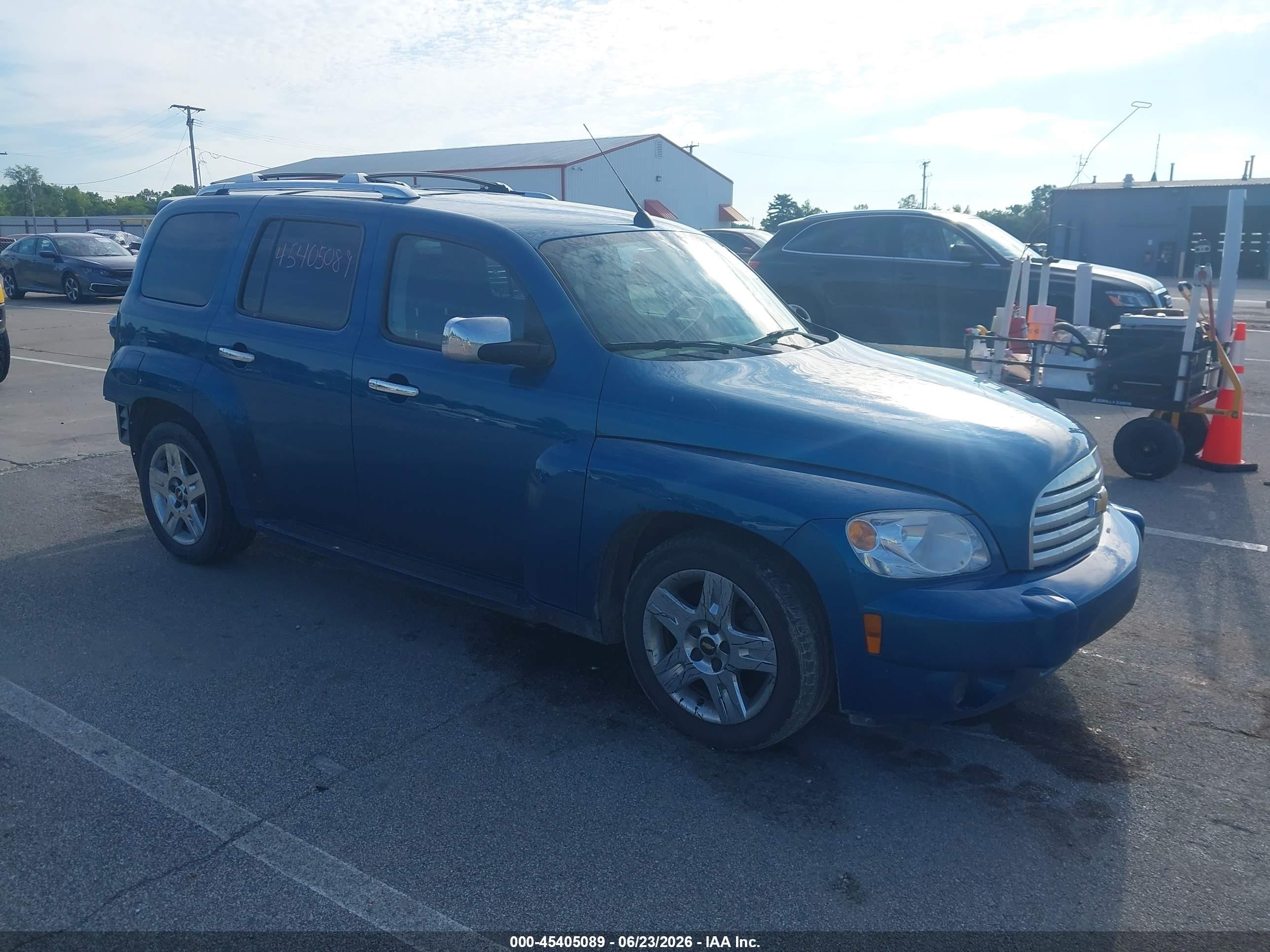 2010 Chevrolet Hhr Lt Blue vin: 3GNBABDB1AS548538