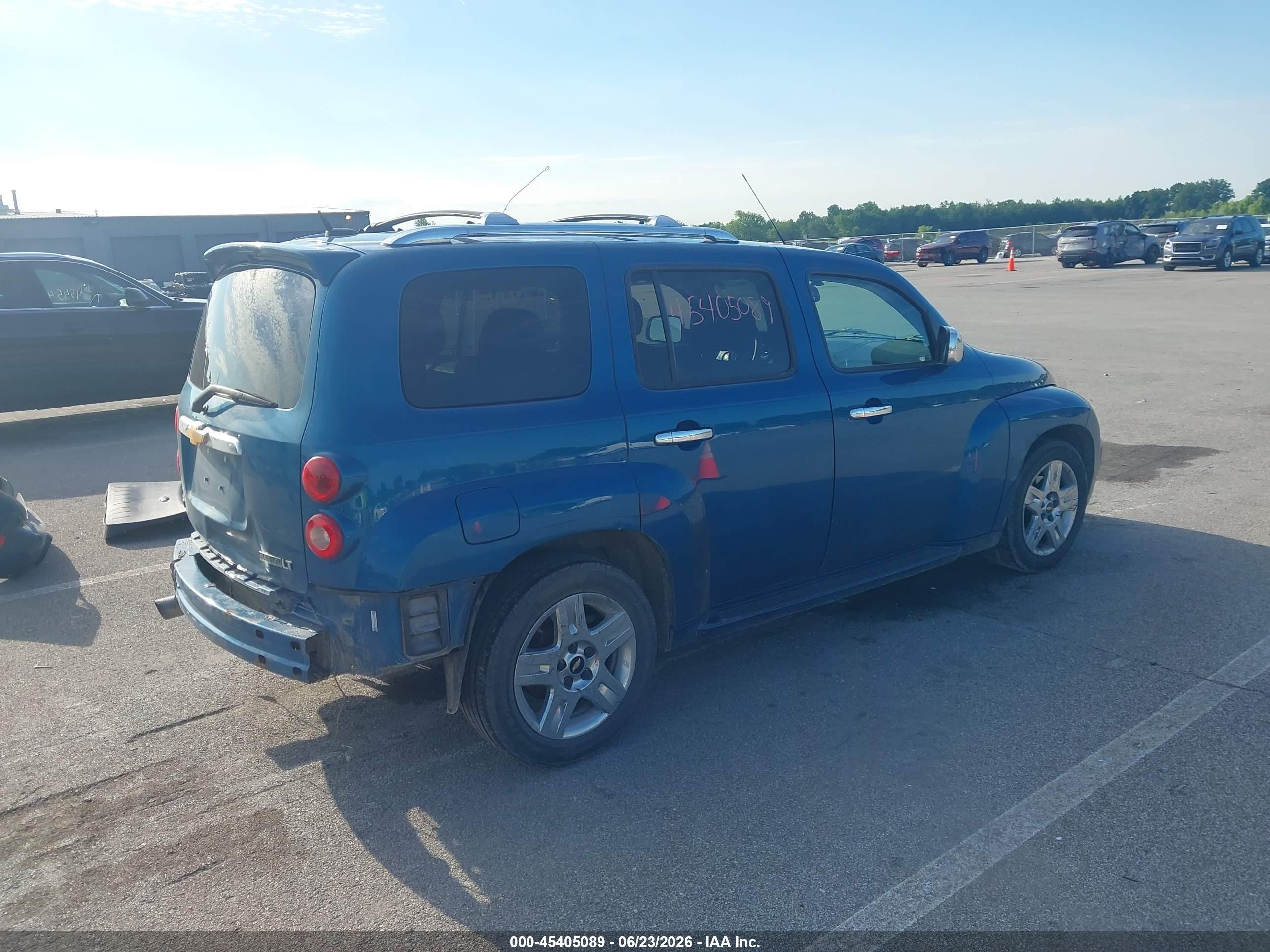 2010 Chevrolet Hhr Lt Blue vin: 3GNBABDB1AS548538