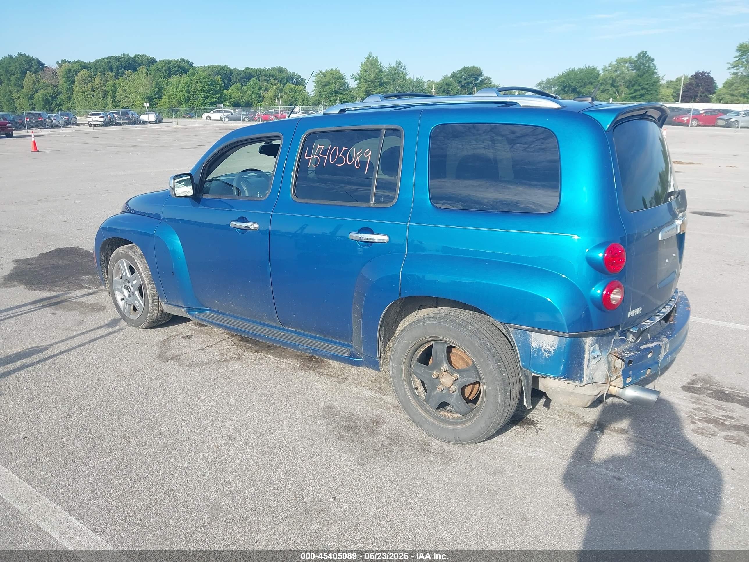2010 Chevrolet Hhr Lt Blue vin: 3GNBABDB1AS548538
