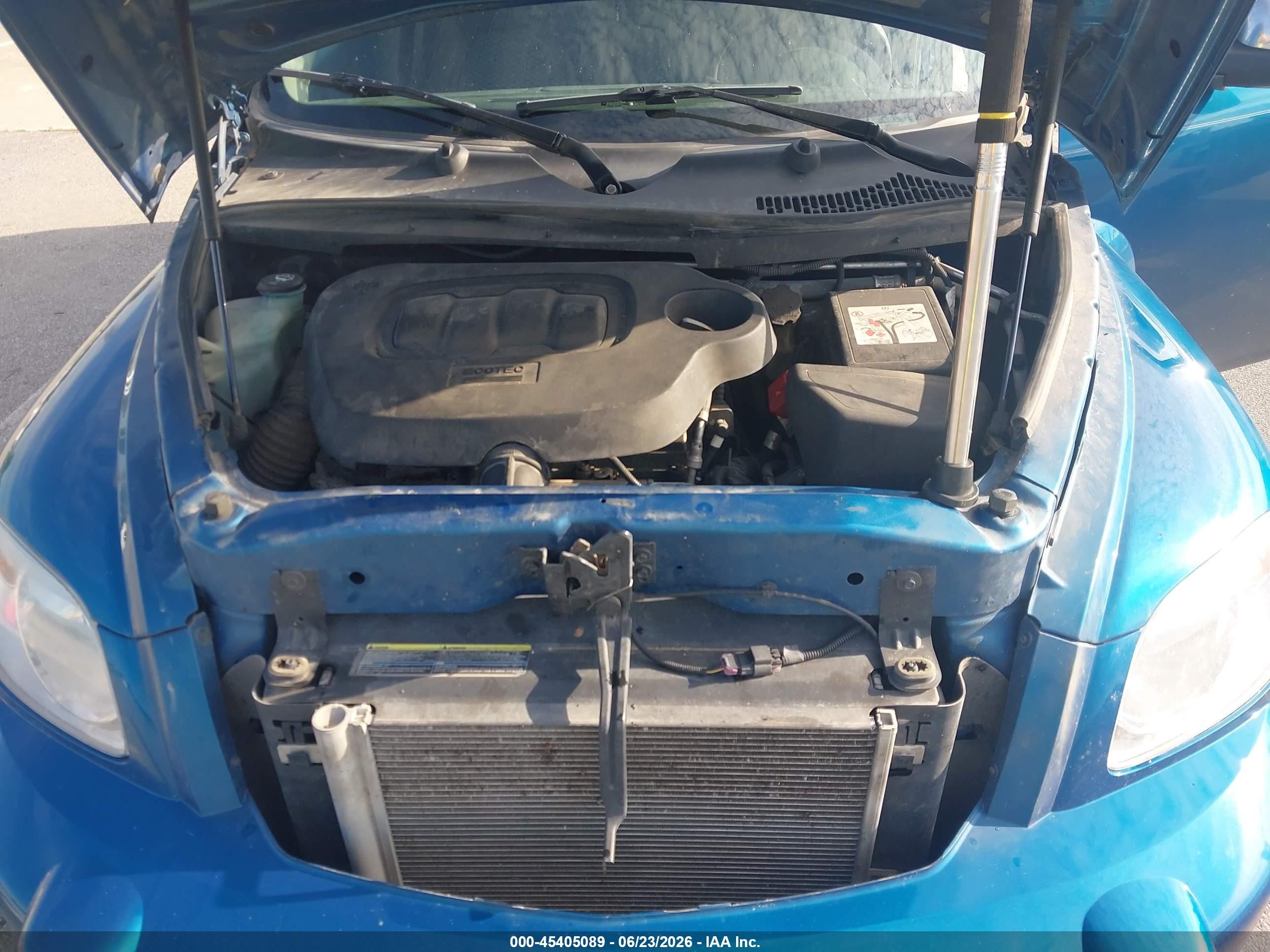 2010 Chevrolet Hhr Lt Blue vin: 3GNBABDB1AS548538