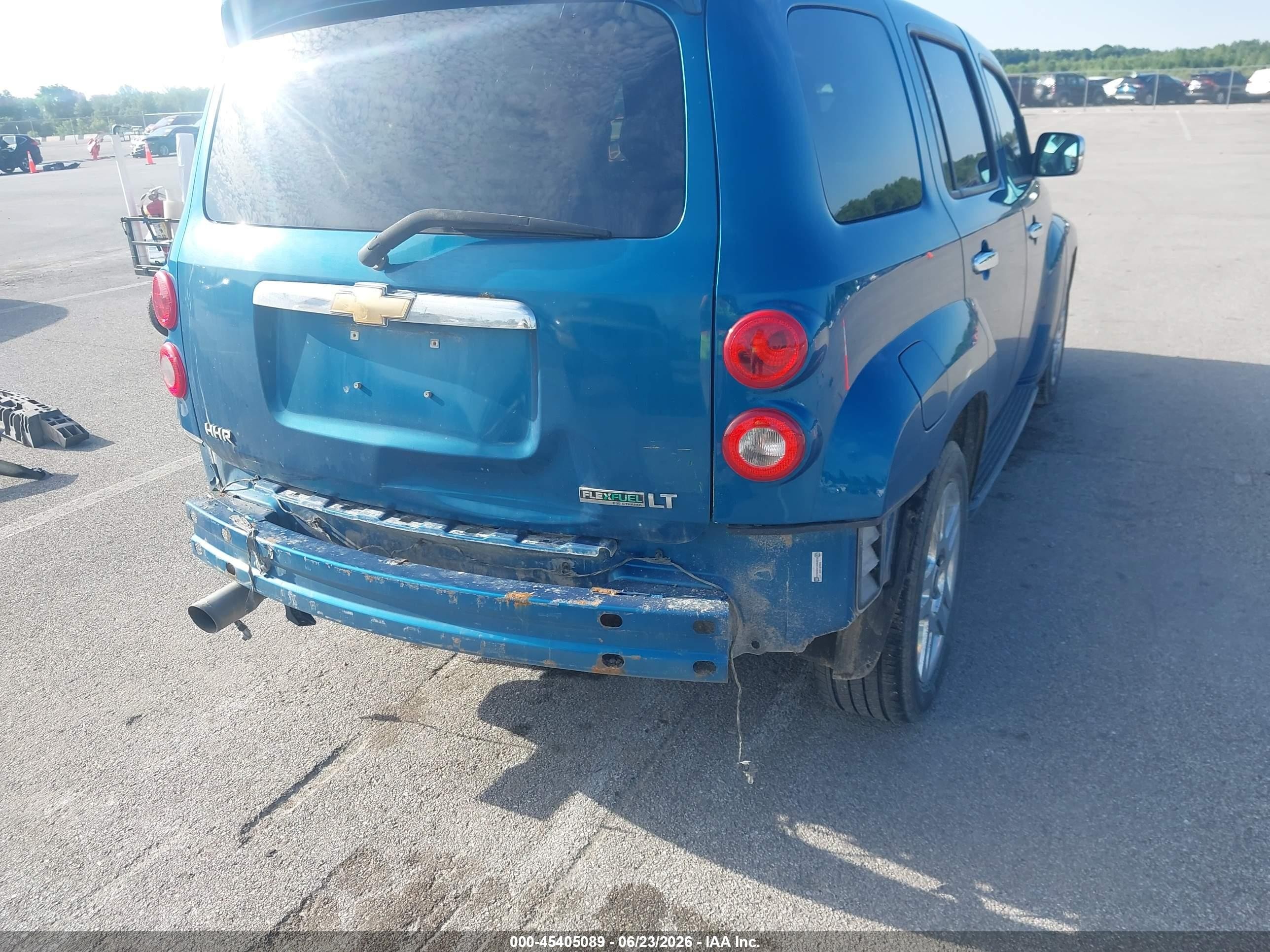 2010 Chevrolet Hhr Lt Blue vin: 3GNBABDB1AS548538