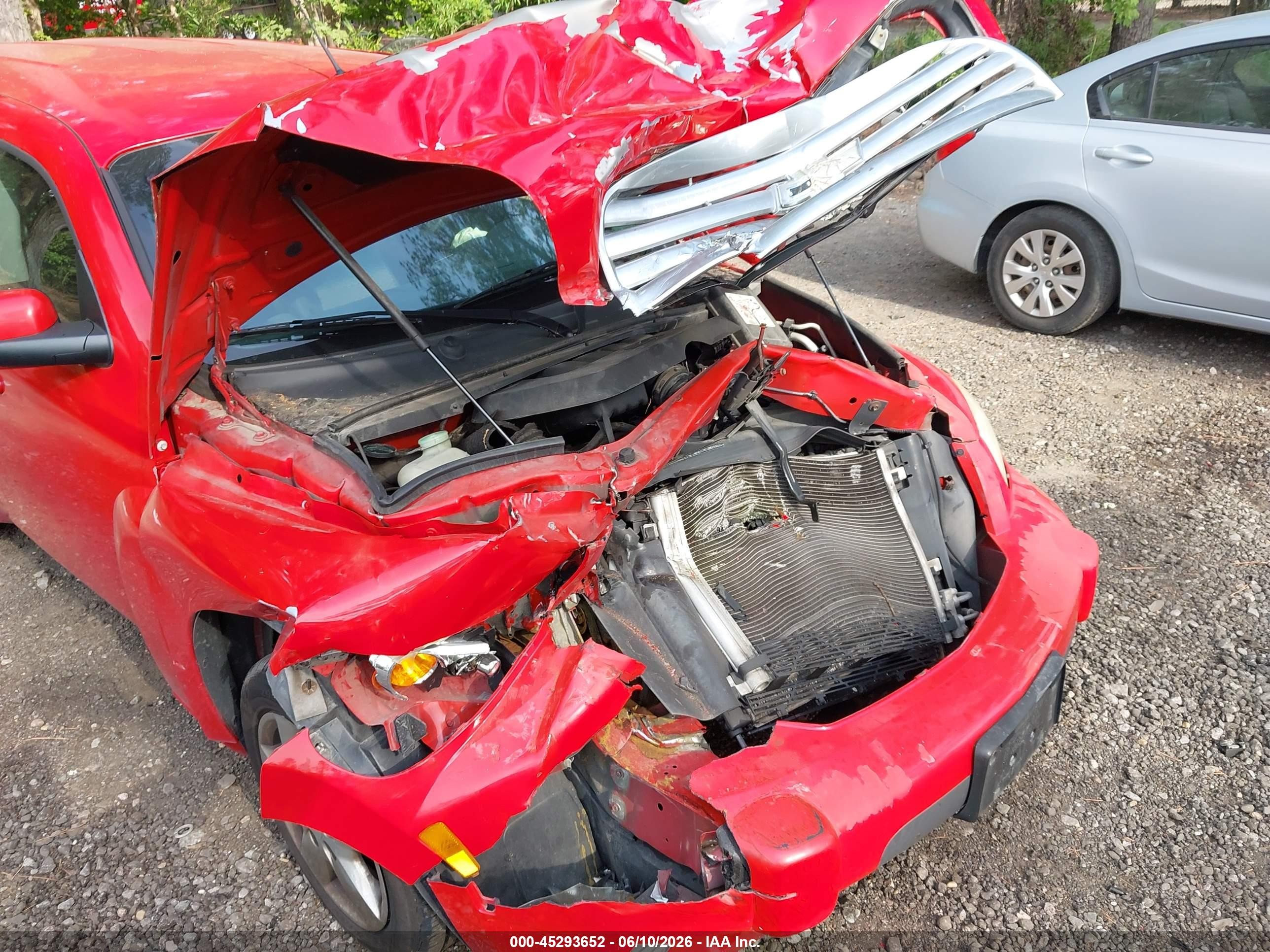 2010 Chevrolet Hhr Lt Red vin: 3GNBABDB1AS617941