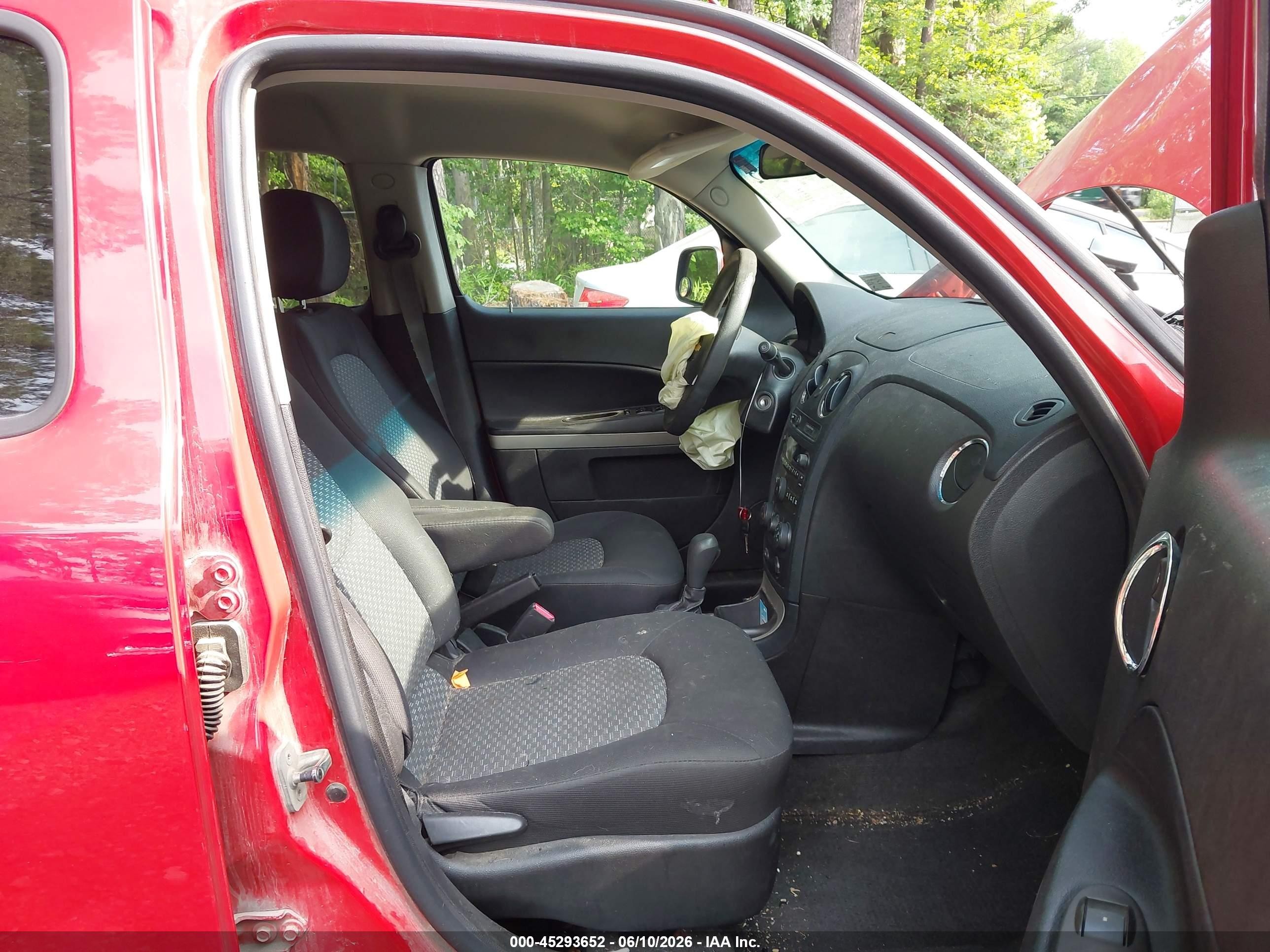 2010 Chevrolet Hhr Lt Red vin: 3GNBABDB1AS617941