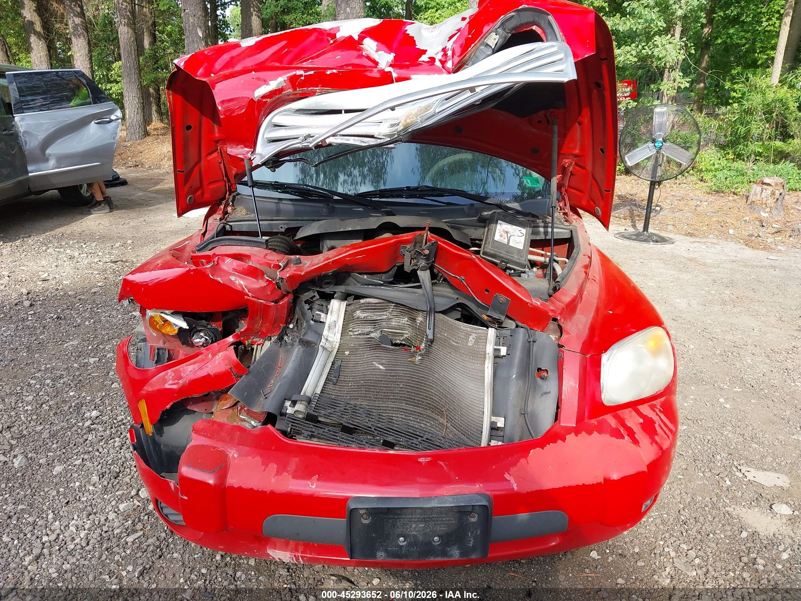 2010 Chevrolet Hhr Lt Red vin: 3GNBABDB1AS617941