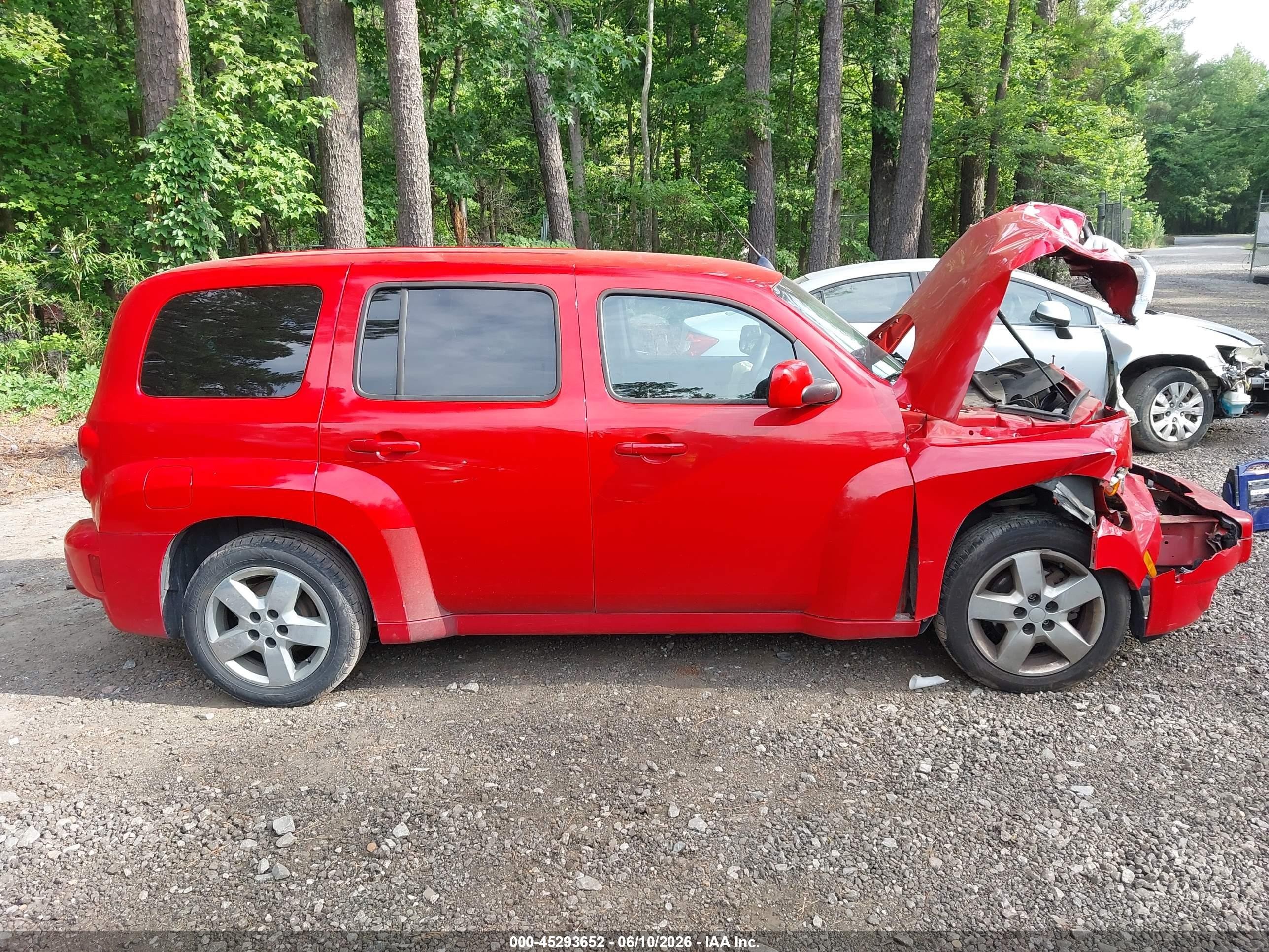 2010 Chevrolet Hhr Lt Red vin: 3GNBABDB1AS617941