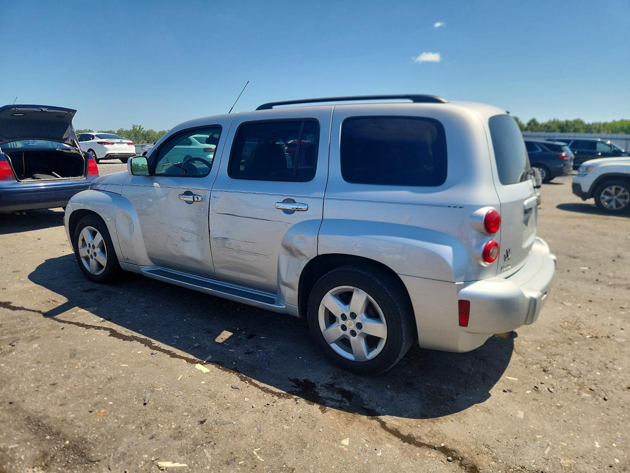 2010 Chevrolet Hhr Lt Silver vin: 3GNBABDB2AS525690