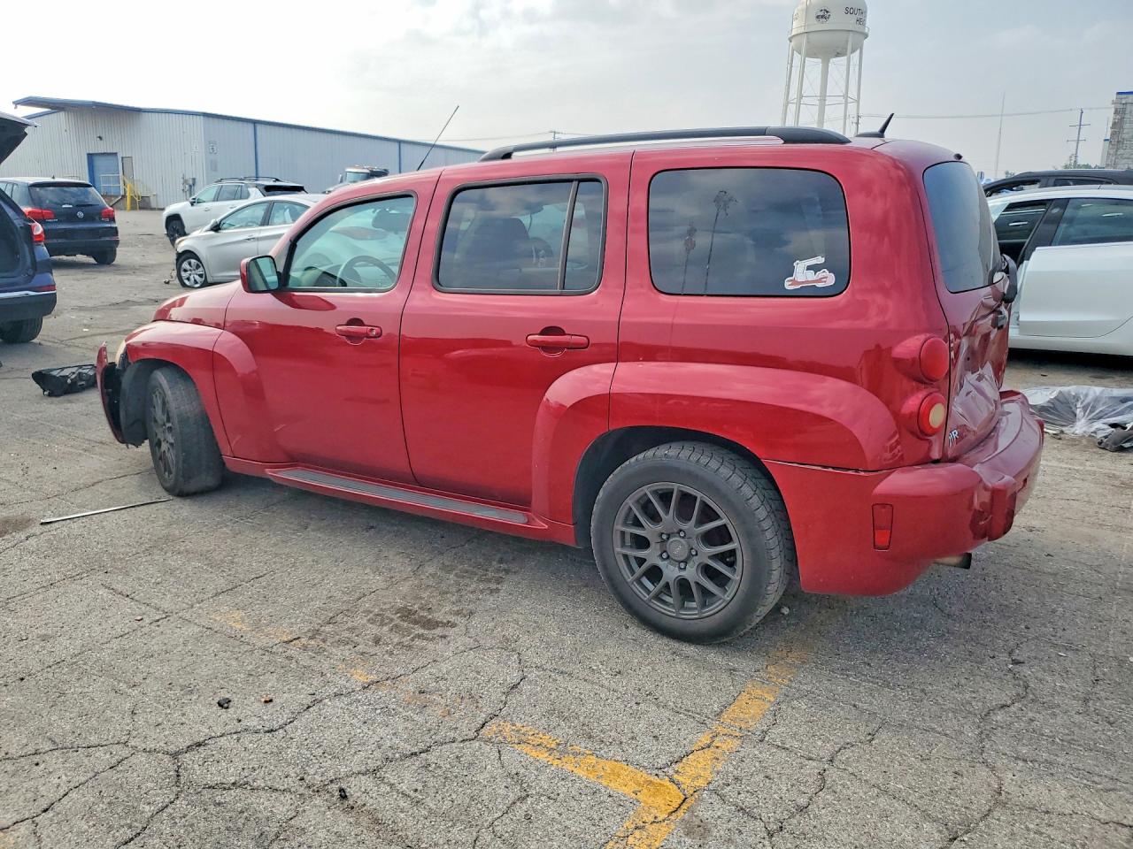 2010 Chevrolet Hhr Lt Бордовый vin: 3GNBABDB2AS549973