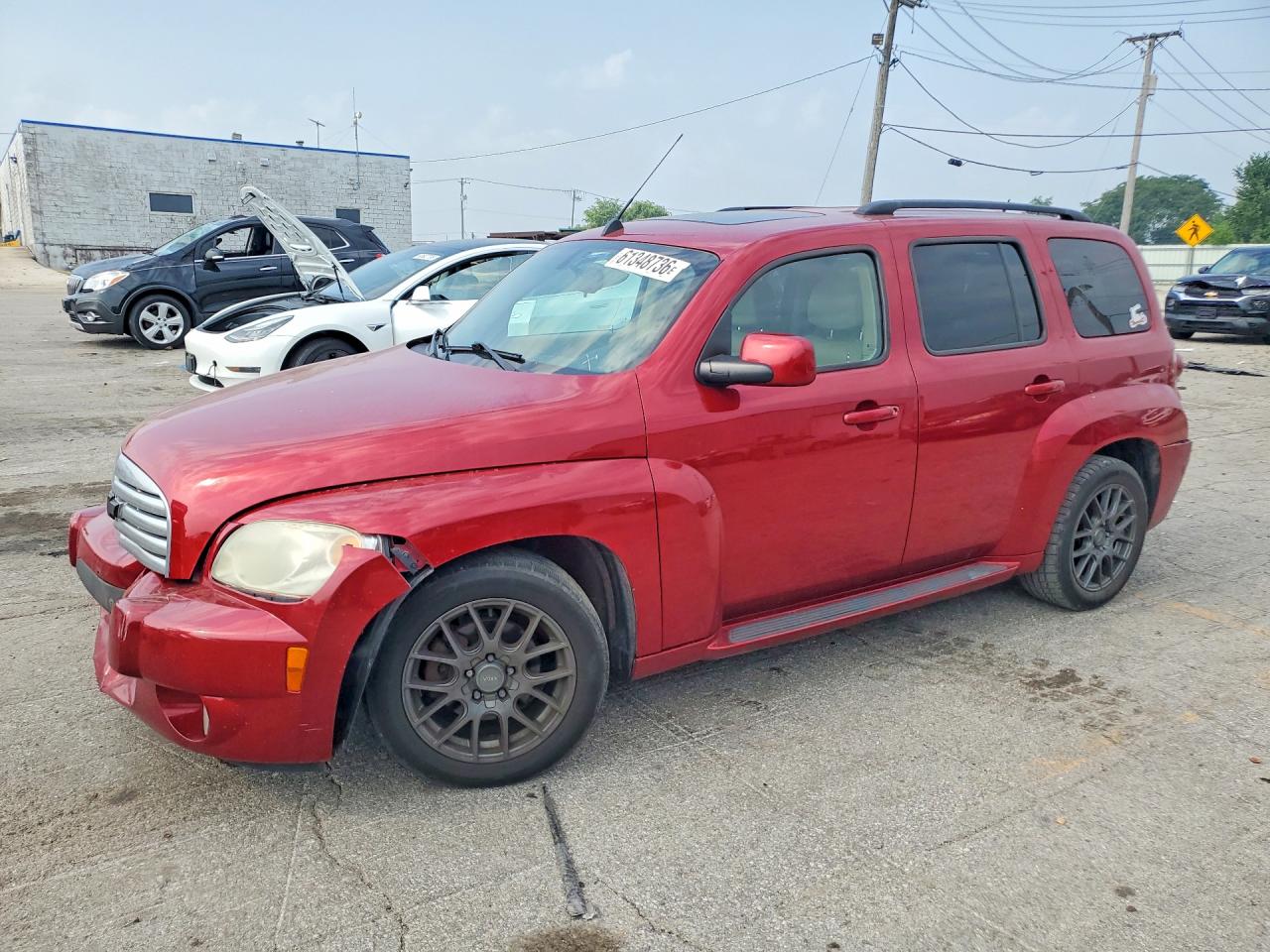 2010 Chevrolet Hhr Lt Бордовый vin: 3GNBABDB2AS549973