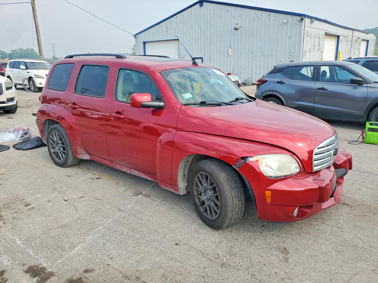 2010 Chevrolet Hhr Lt Бордовый vin: 3GNBABDB2AS549973