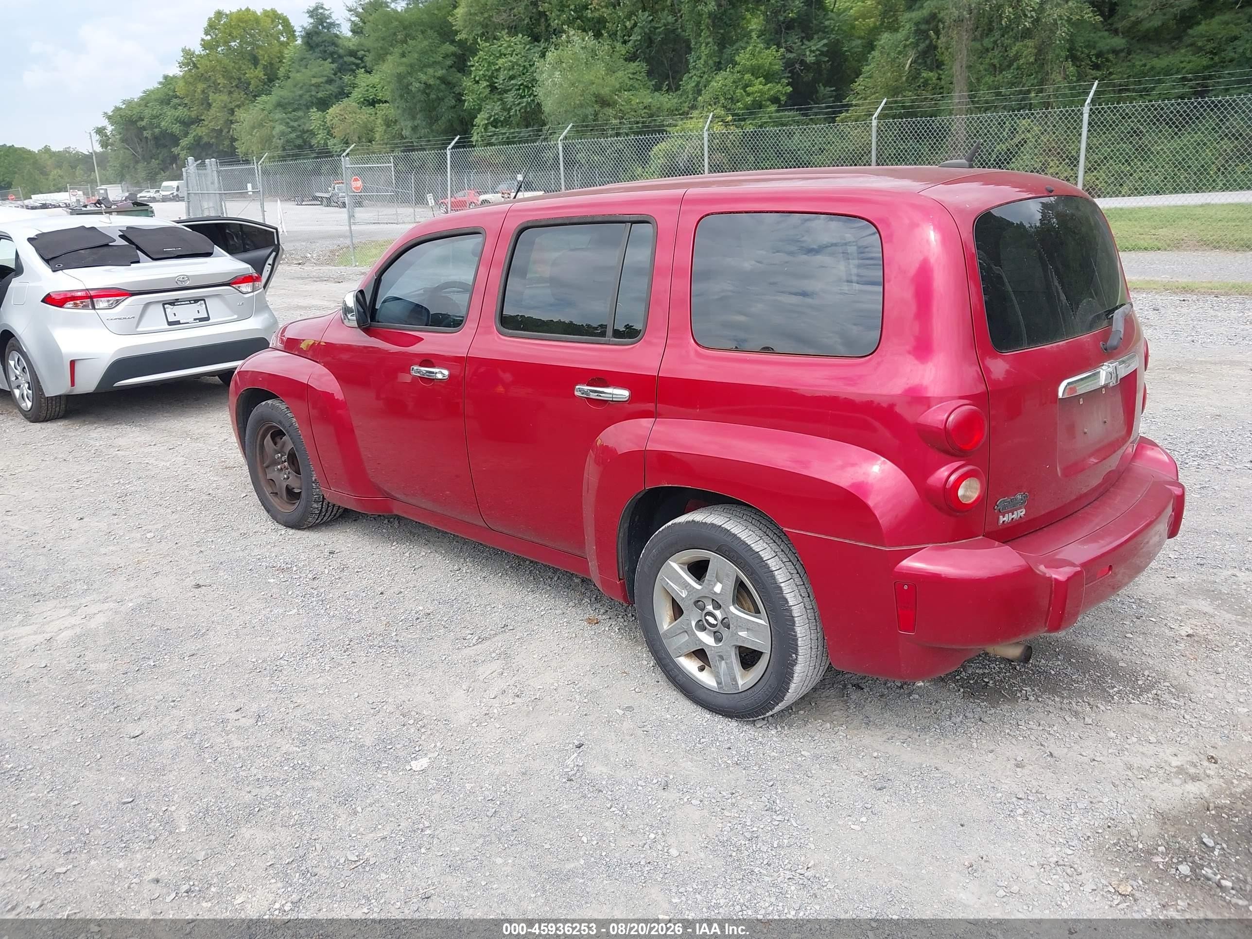 2010 Chevrolet Hhr Lt Red vin: 3GNBABDB2AS555563