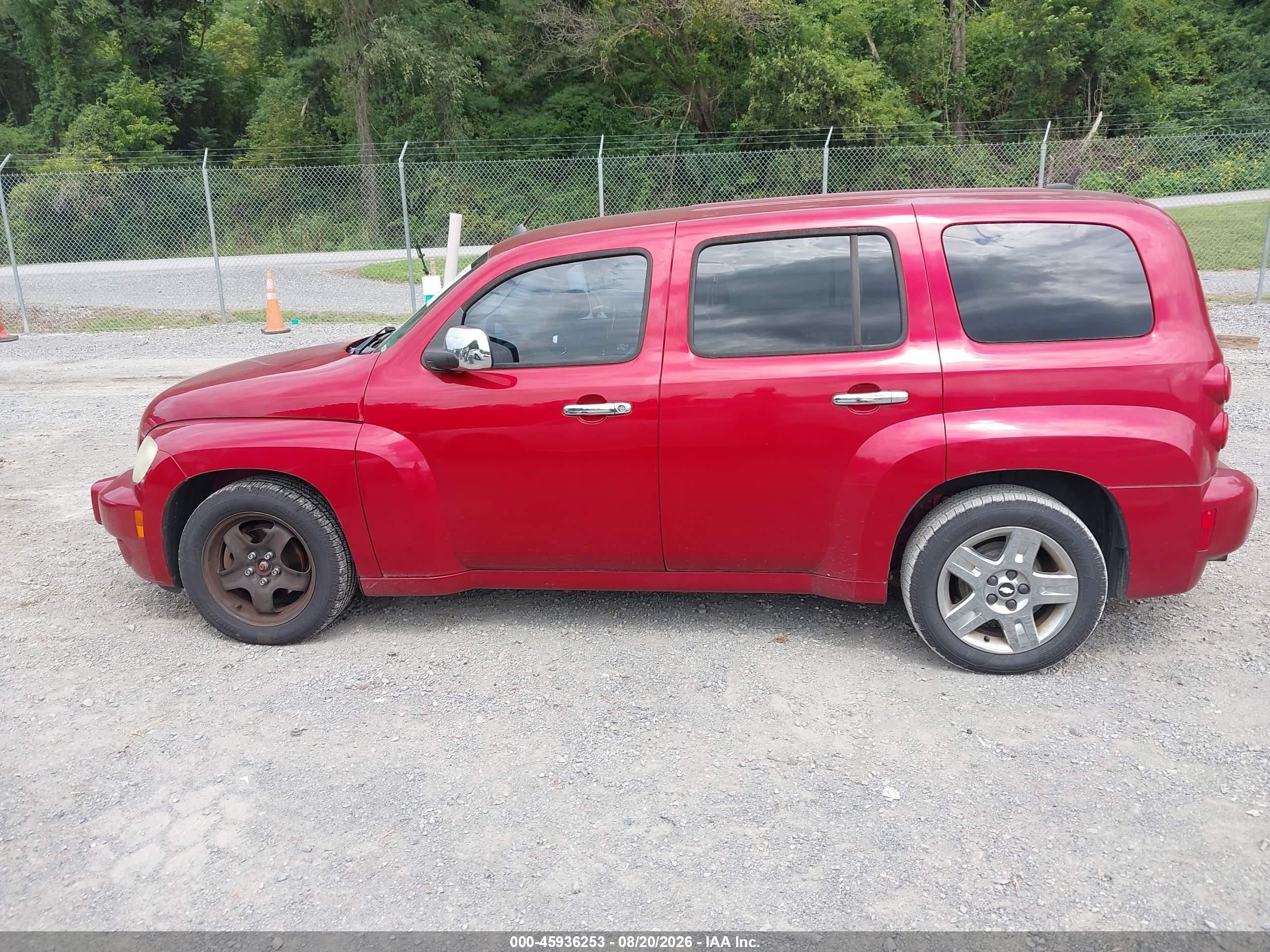 2010 Chevrolet Hhr Lt Red vin: 3GNBABDB2AS555563