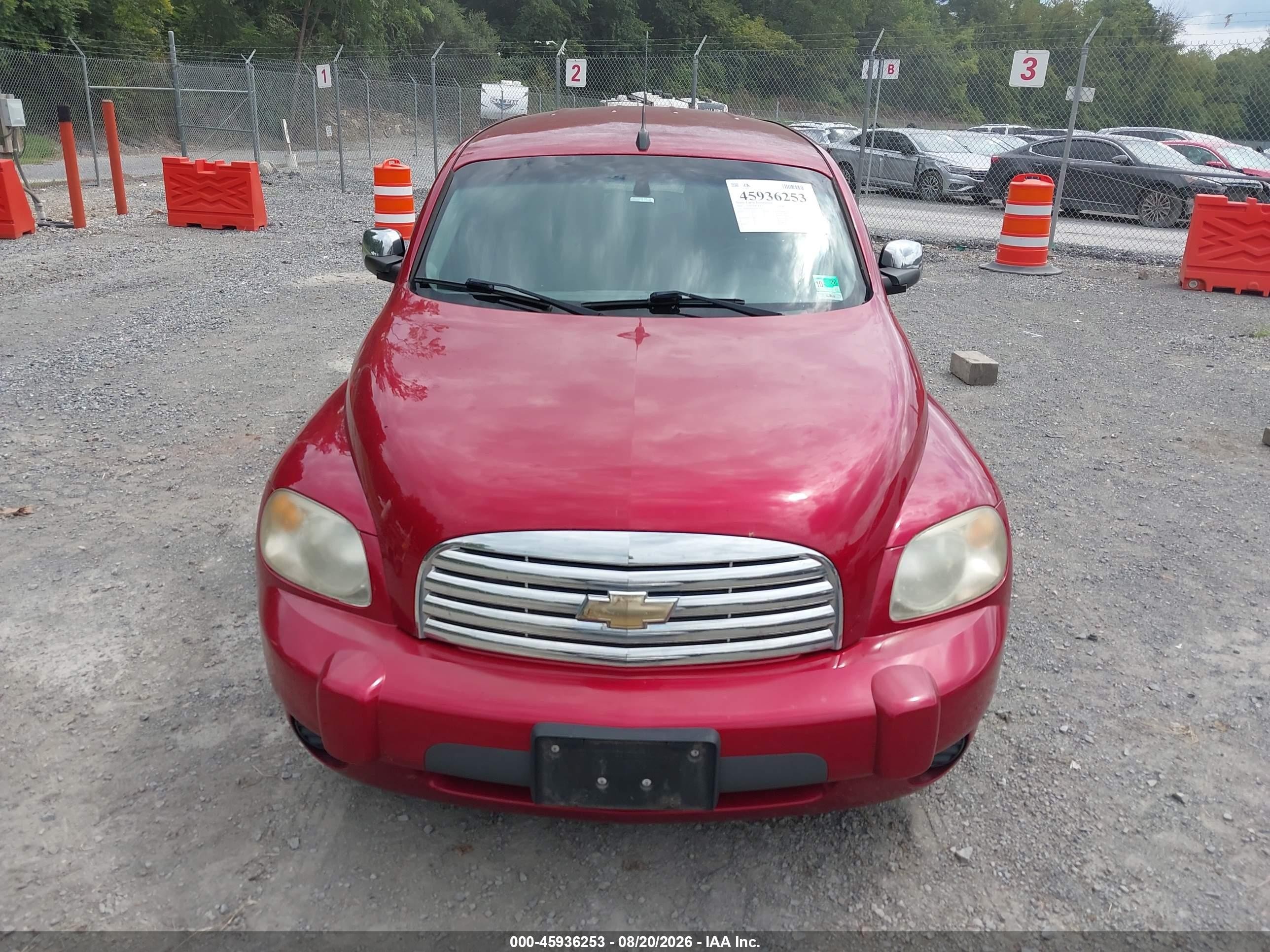2010 Chevrolet Hhr Lt Red vin: 3GNBABDB2AS555563