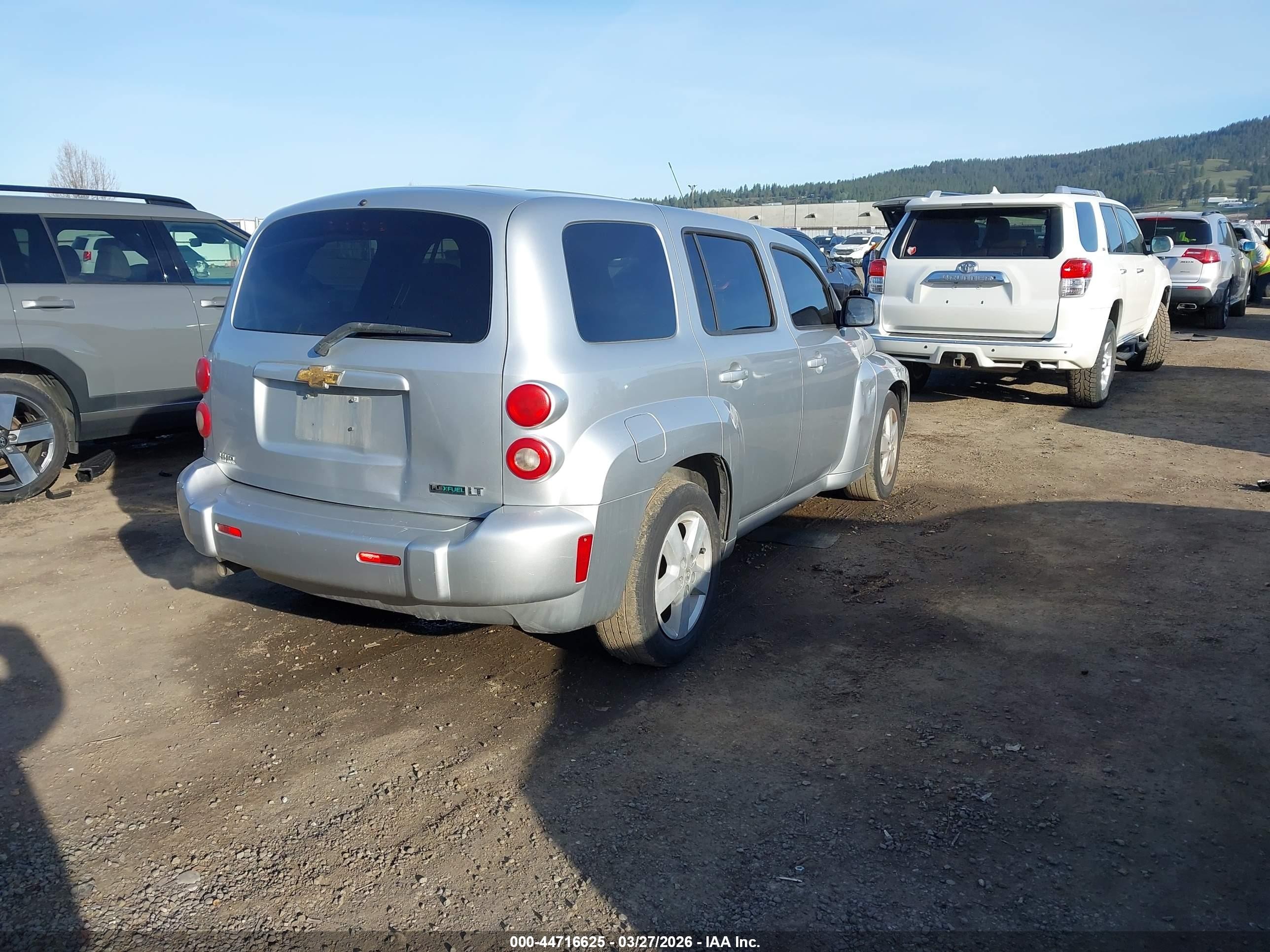 2010 Chevrolet Hhr Lt Silver vin: 3GNBABDB2AS584271