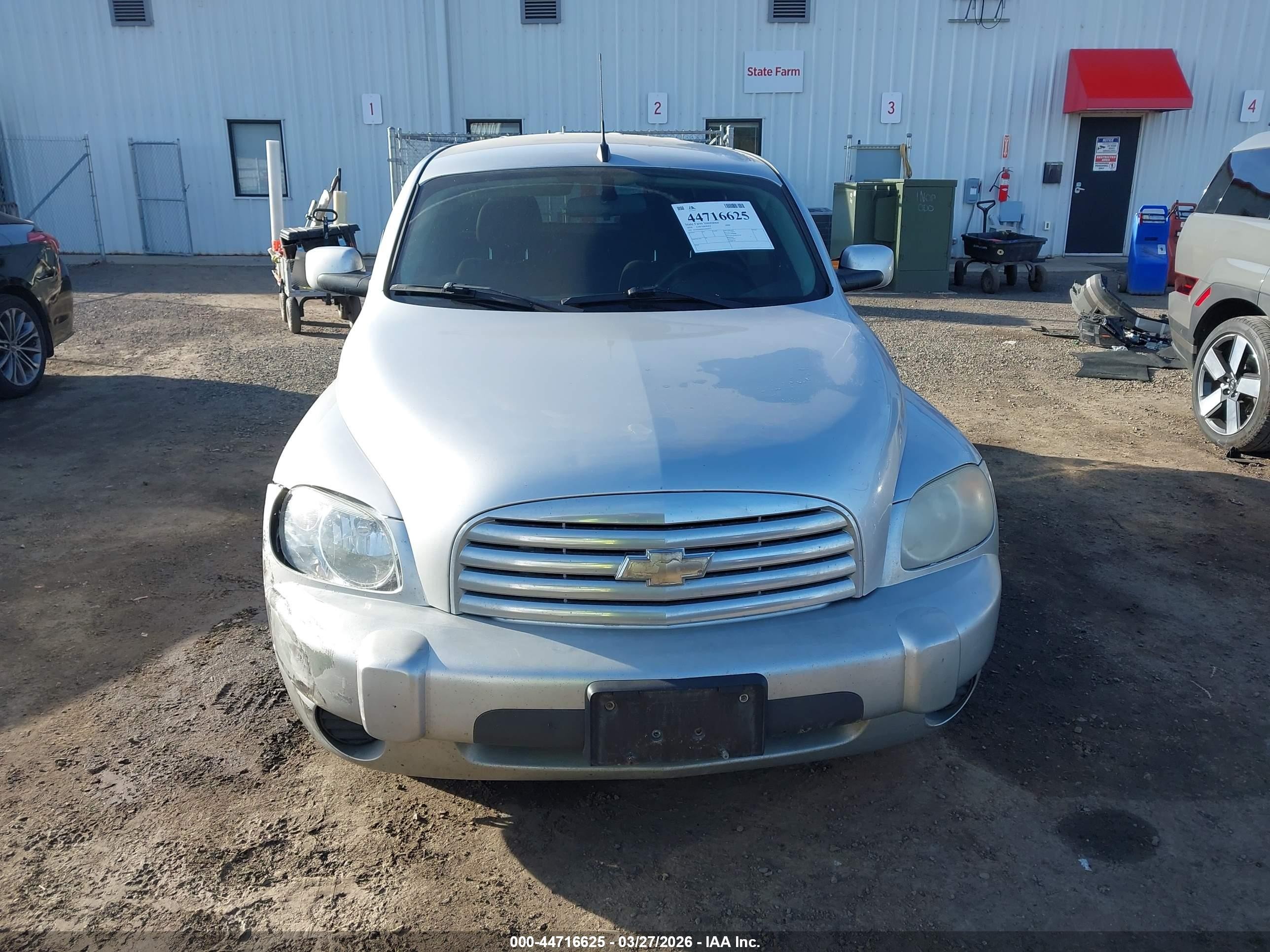 2010 Chevrolet Hhr Lt Silver vin: 3GNBABDB2AS584271