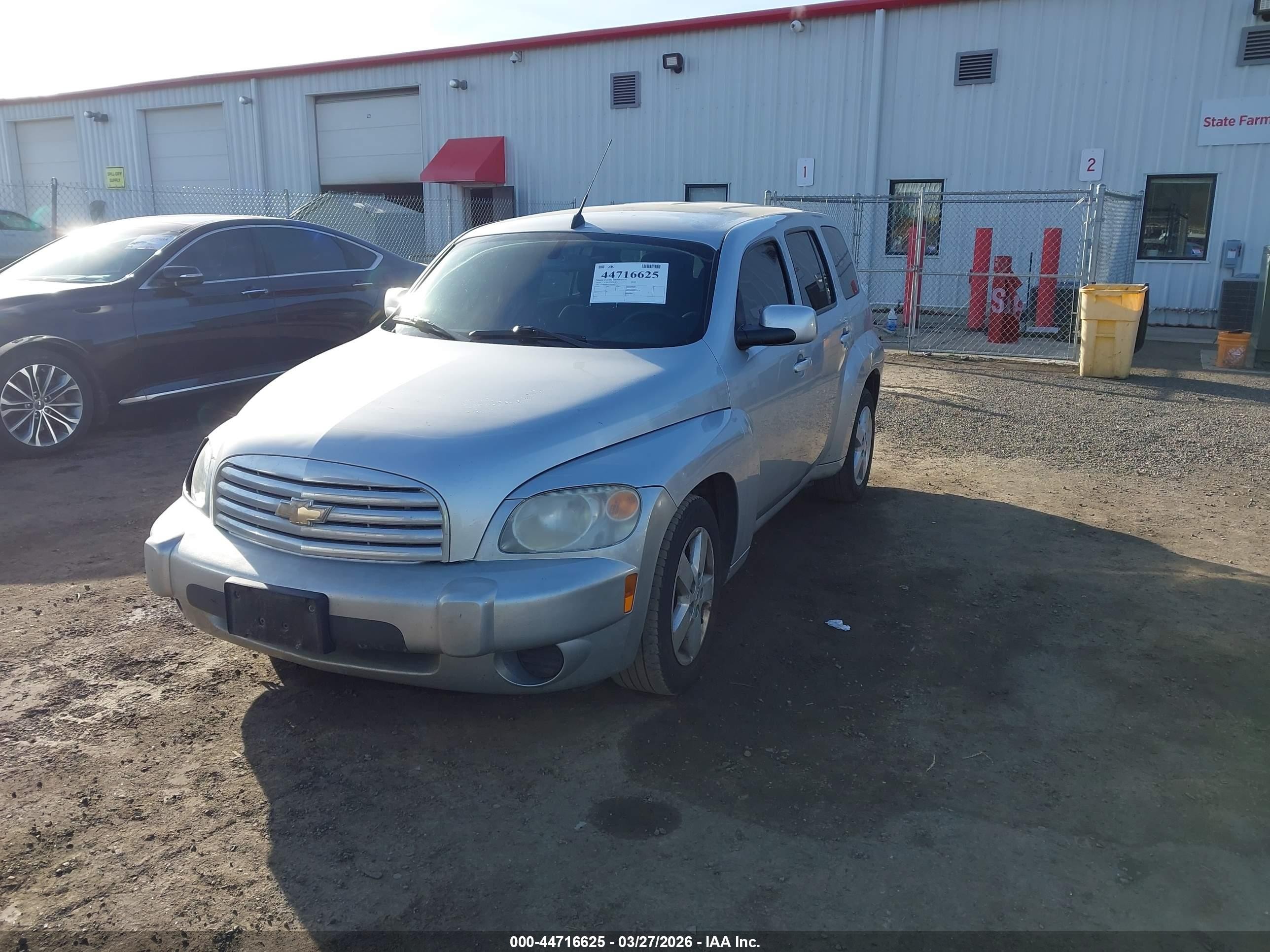2010 Chevrolet Hhr Lt Silver vin: 3GNBABDB2AS584271