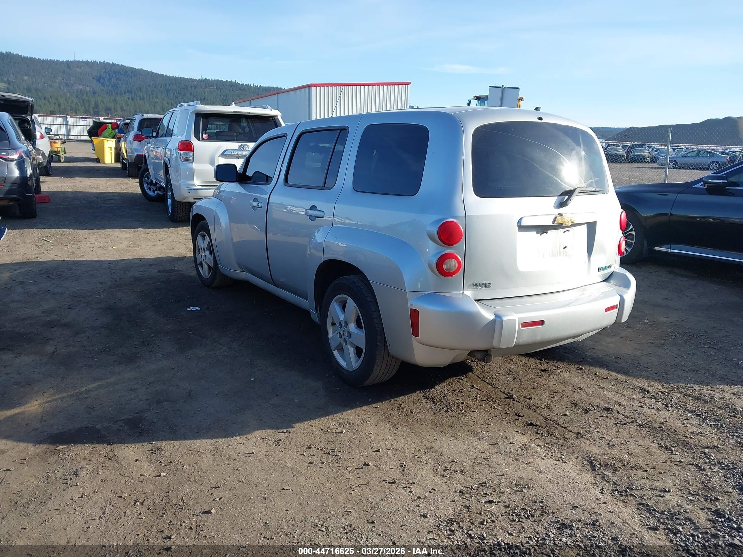 2010 Chevrolet Hhr Lt Silver vin: 3GNBABDB2AS584271