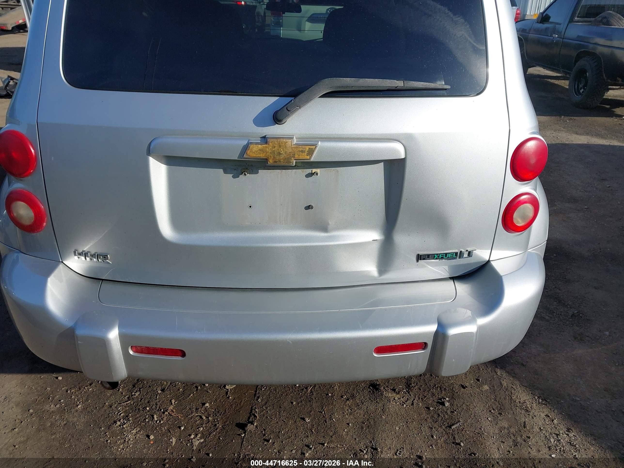 2010 Chevrolet Hhr Lt Silver vin: 3GNBABDB2AS584271