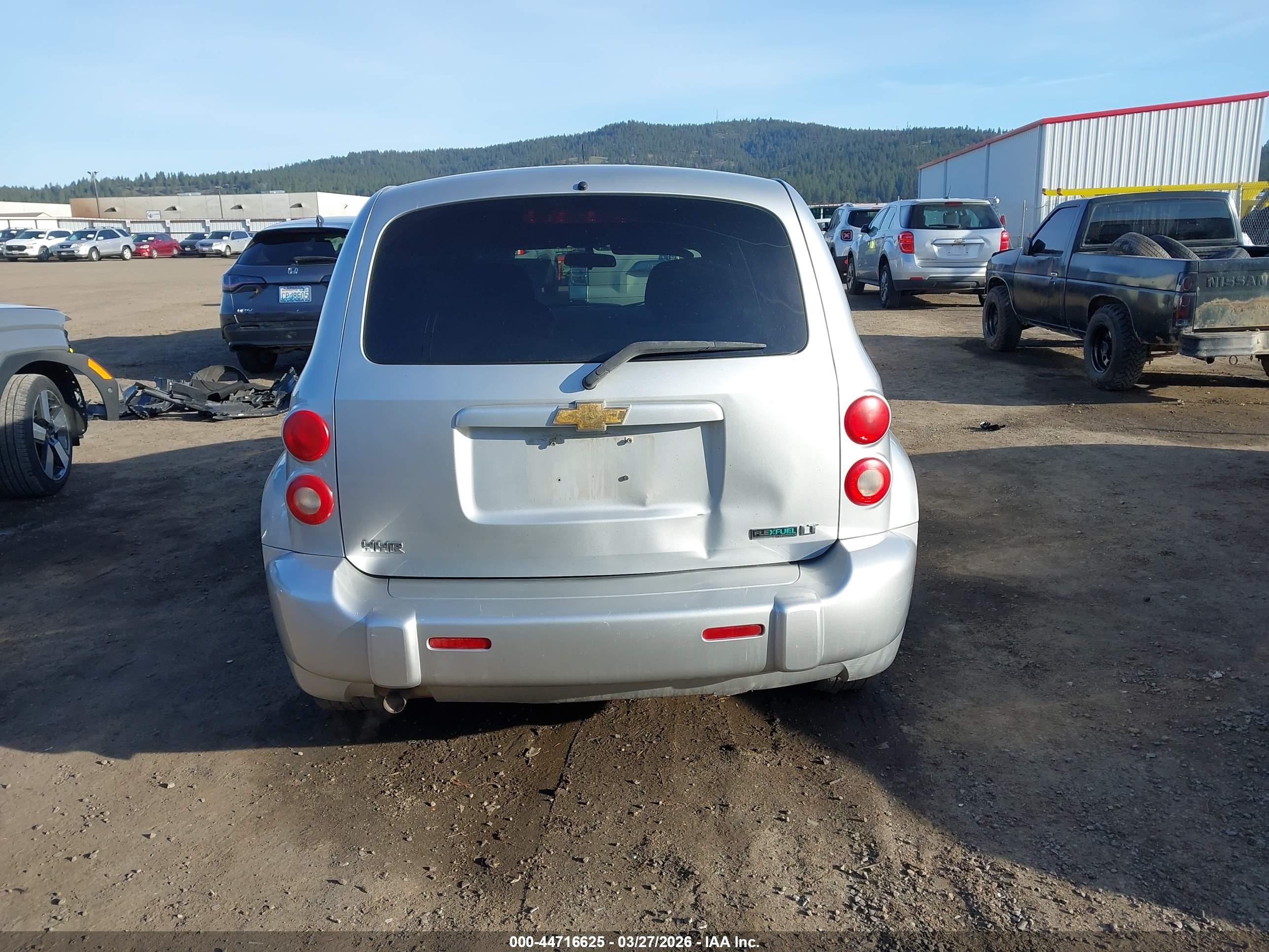 2010 Chevrolet Hhr Lt Silver vin: 3GNBABDB2AS584271