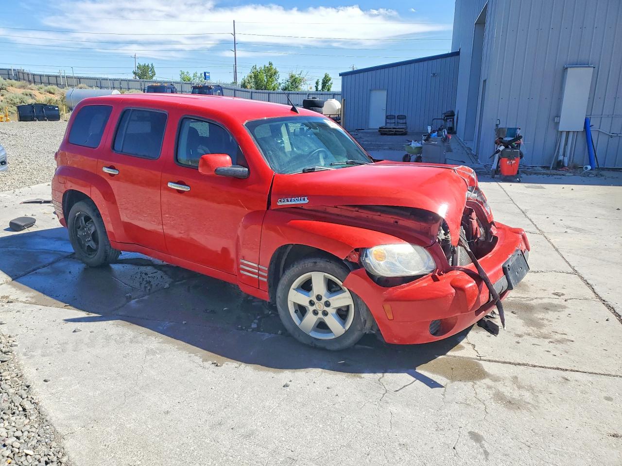 2010 Chevrolet Hhr Lt Red vin: 3GNBABDB2AS593858