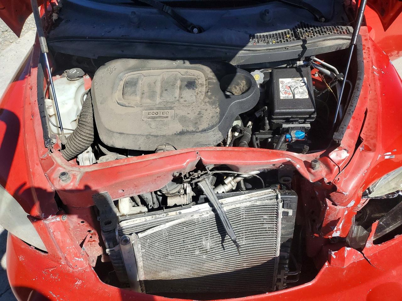 2010 Chevrolet Hhr Lt Red vin: 3GNBABDB2AS593858