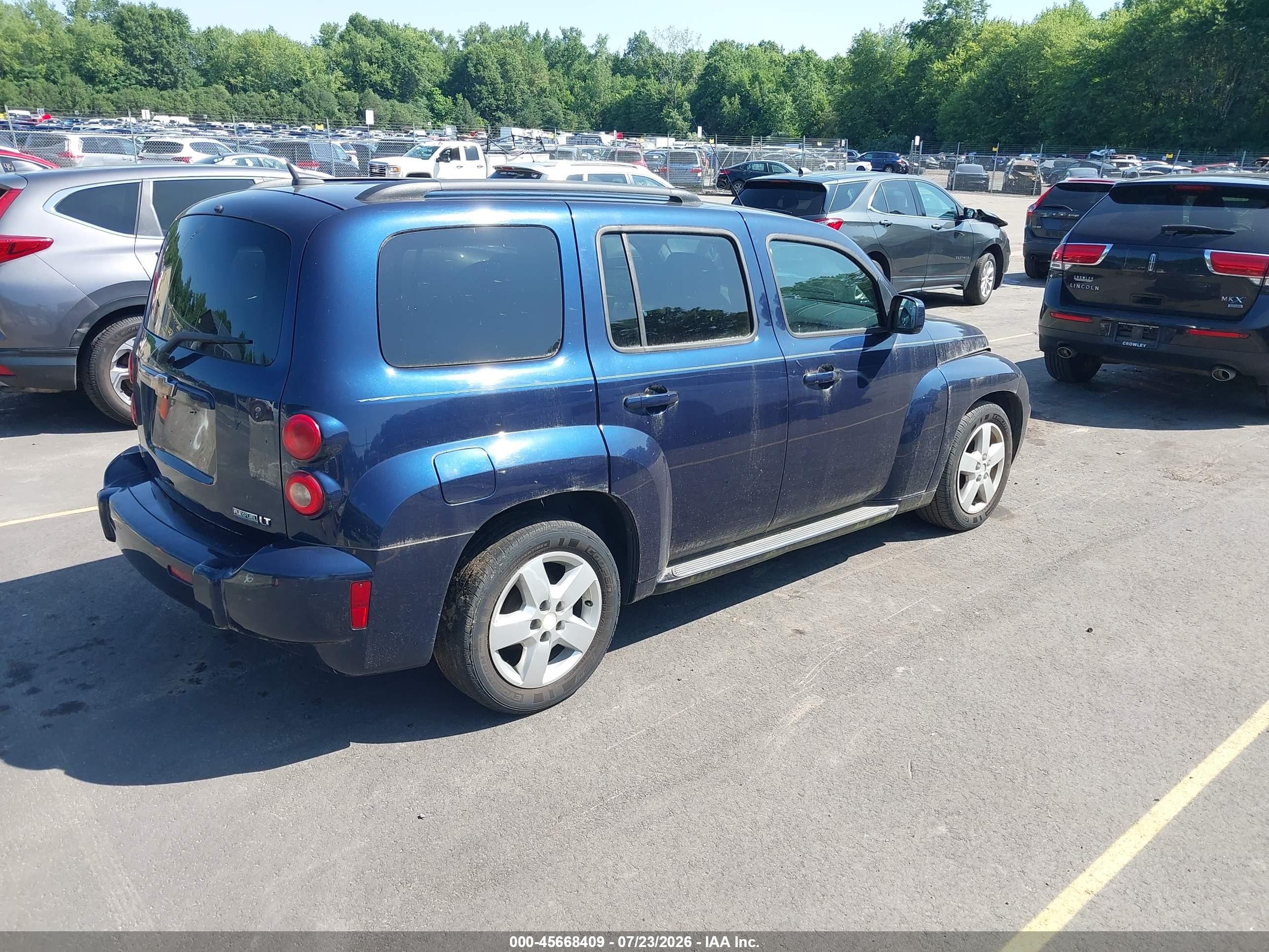 2010 Chevrolet Hhr Lt Синий vin: 3GNBABDB3AS570492