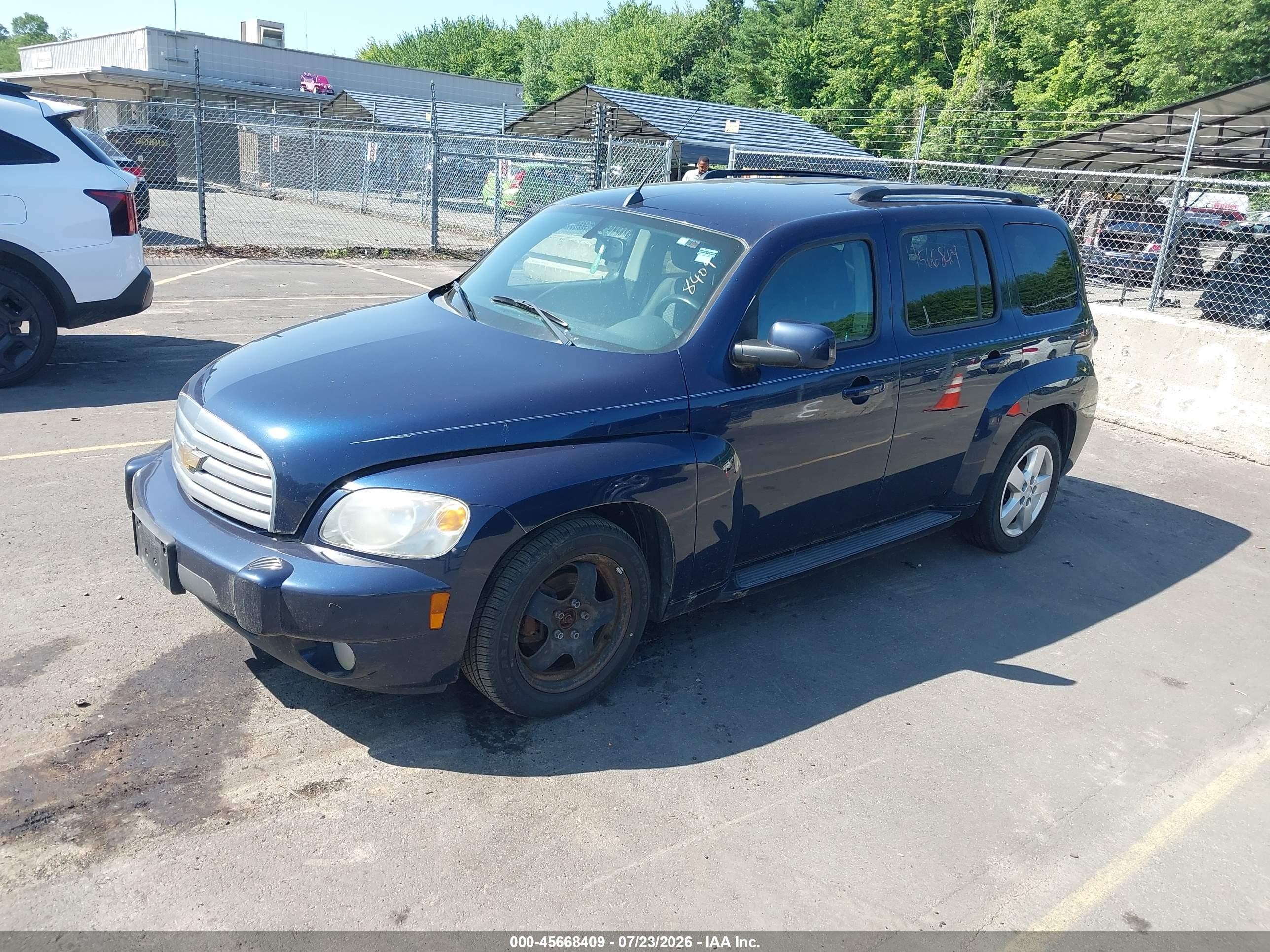 2010 Chevrolet Hhr Lt Синий vin: 3GNBABDB3AS570492