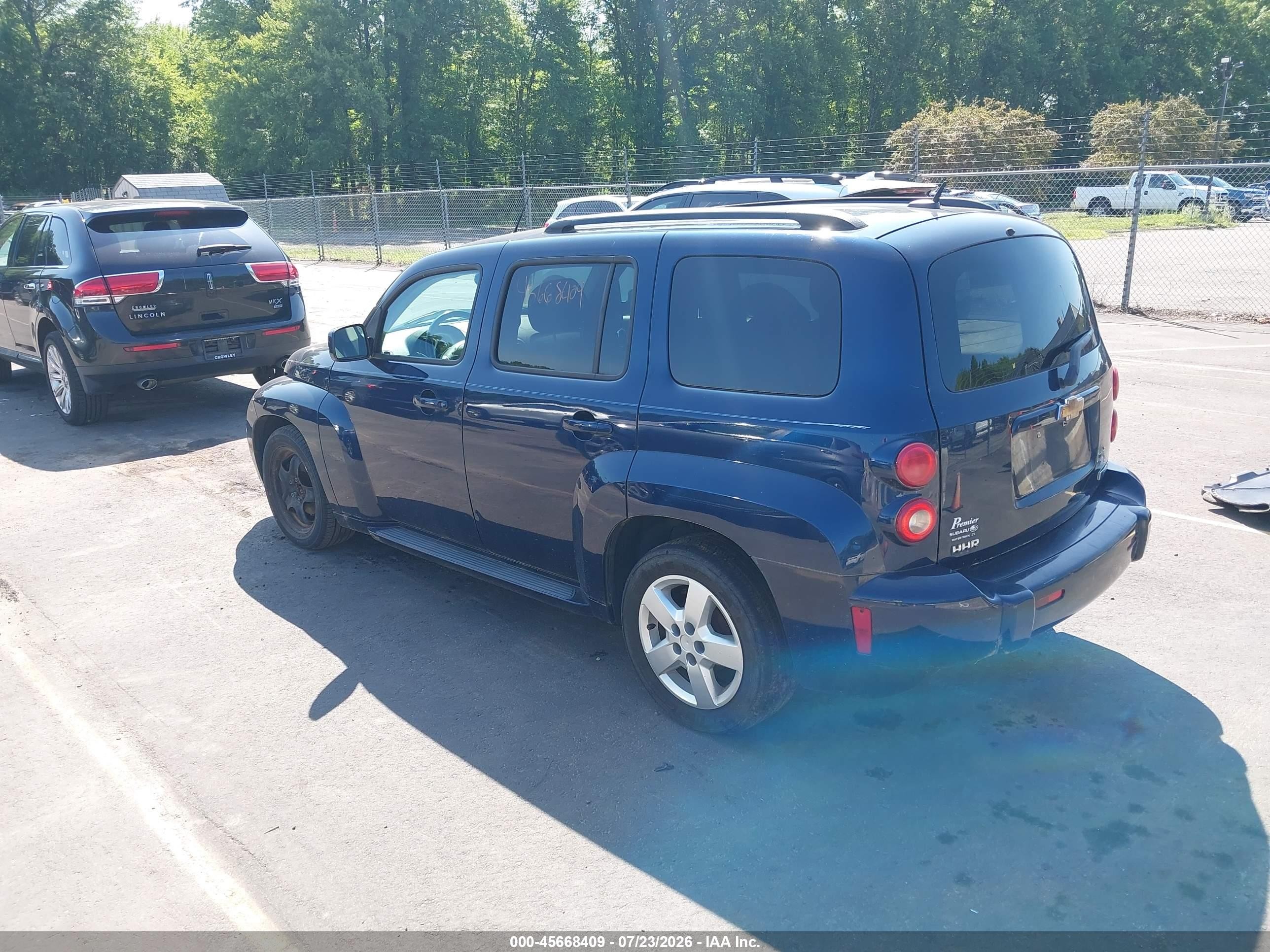2010 Chevrolet Hhr Lt Синий vin: 3GNBABDB3AS570492