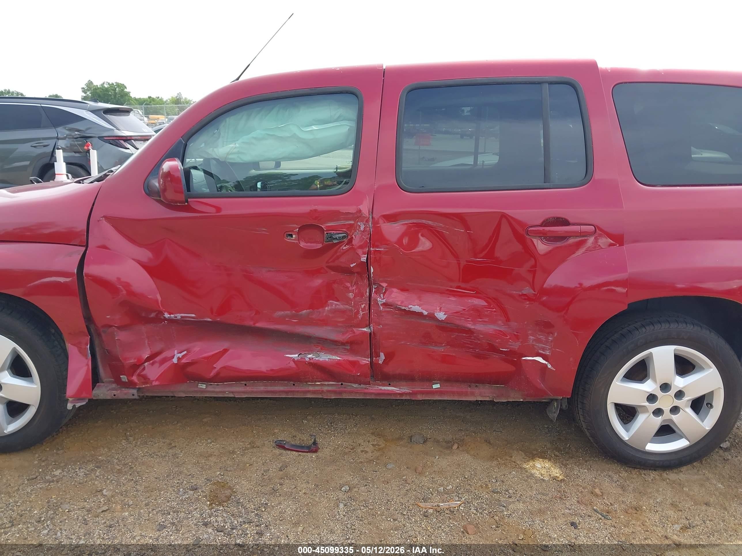 2010 Chevrolet Hhr Lt Red vin: 3GNBABDB4AS524427