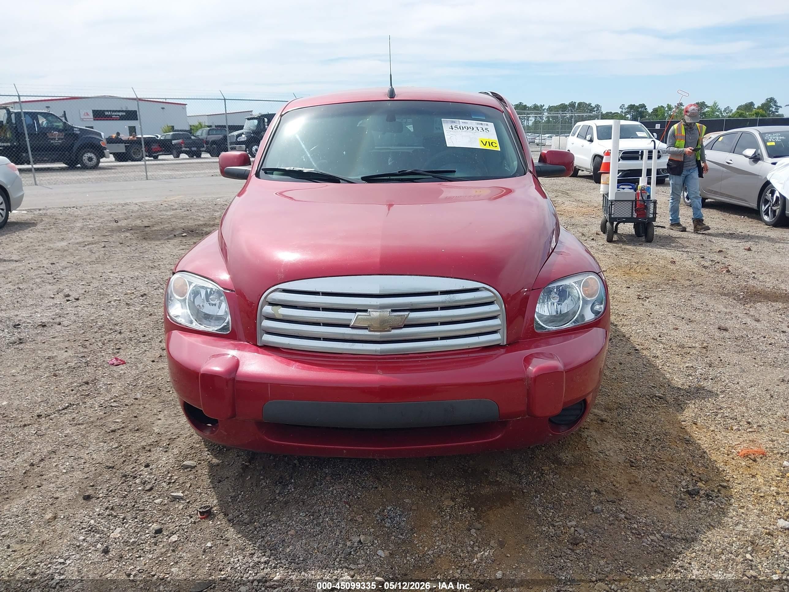 2010 Chevrolet Hhr Lt Red vin: 3GNBABDB4AS524427
