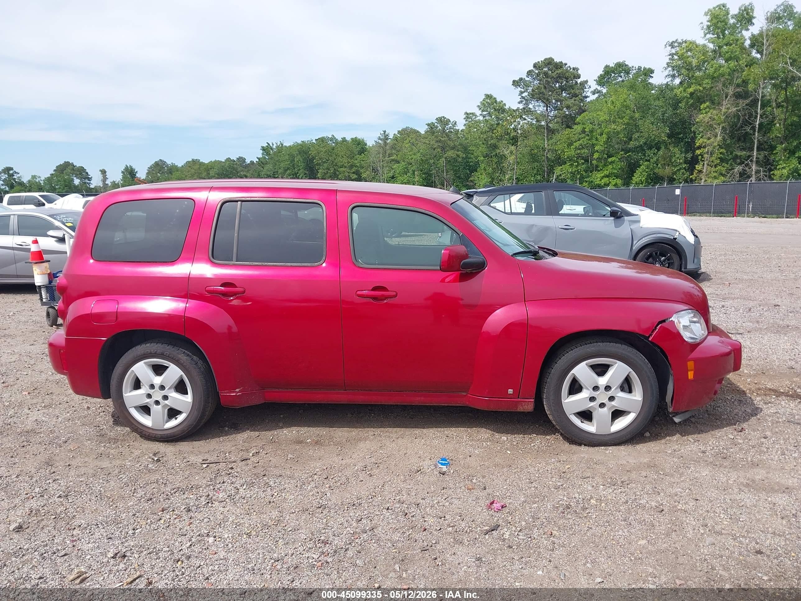 2010 Chevrolet Hhr Lt Red vin: 3GNBABDB4AS524427