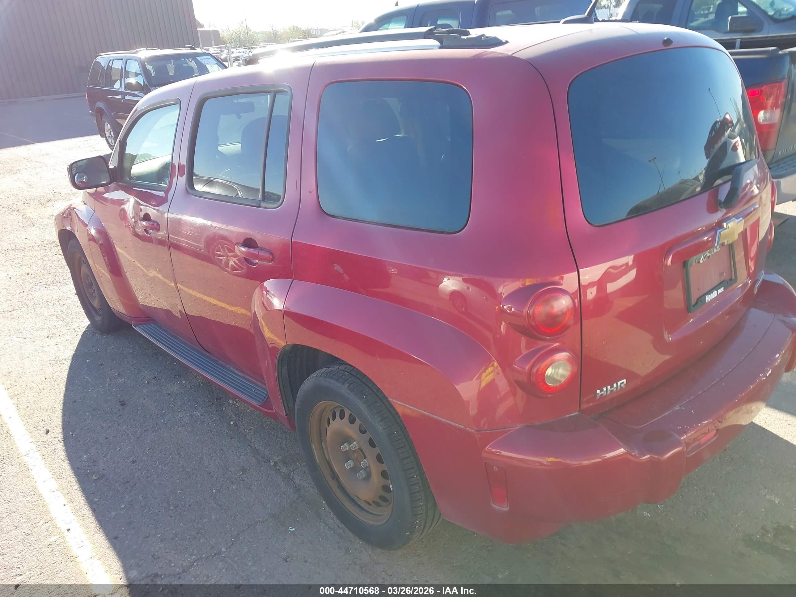 2010 Chevrolet Hhr Lt Red vin: 3GNBABDB4AS548369