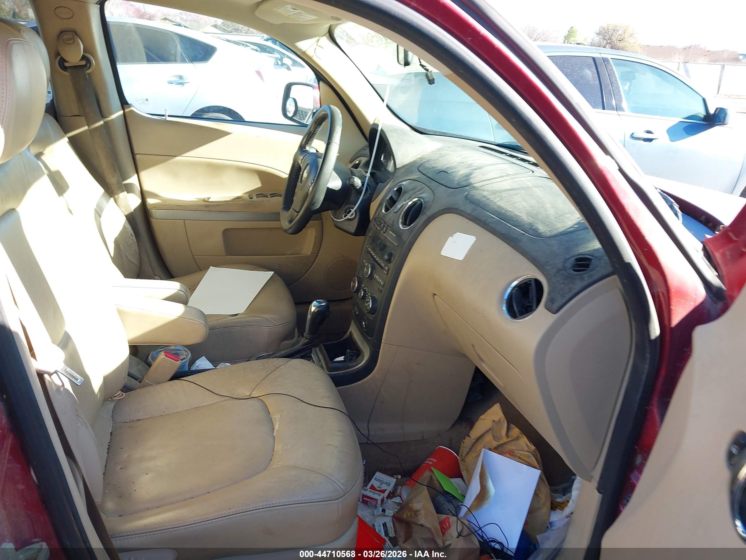 2010 Chevrolet Hhr Lt Red vin: 3GNBABDB4AS548369